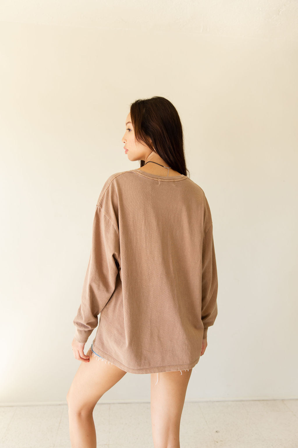 Ends Tonight Oversized Long Sleeve Top