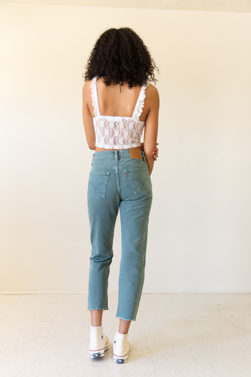 501 Misty Crop Jeans by Levi's