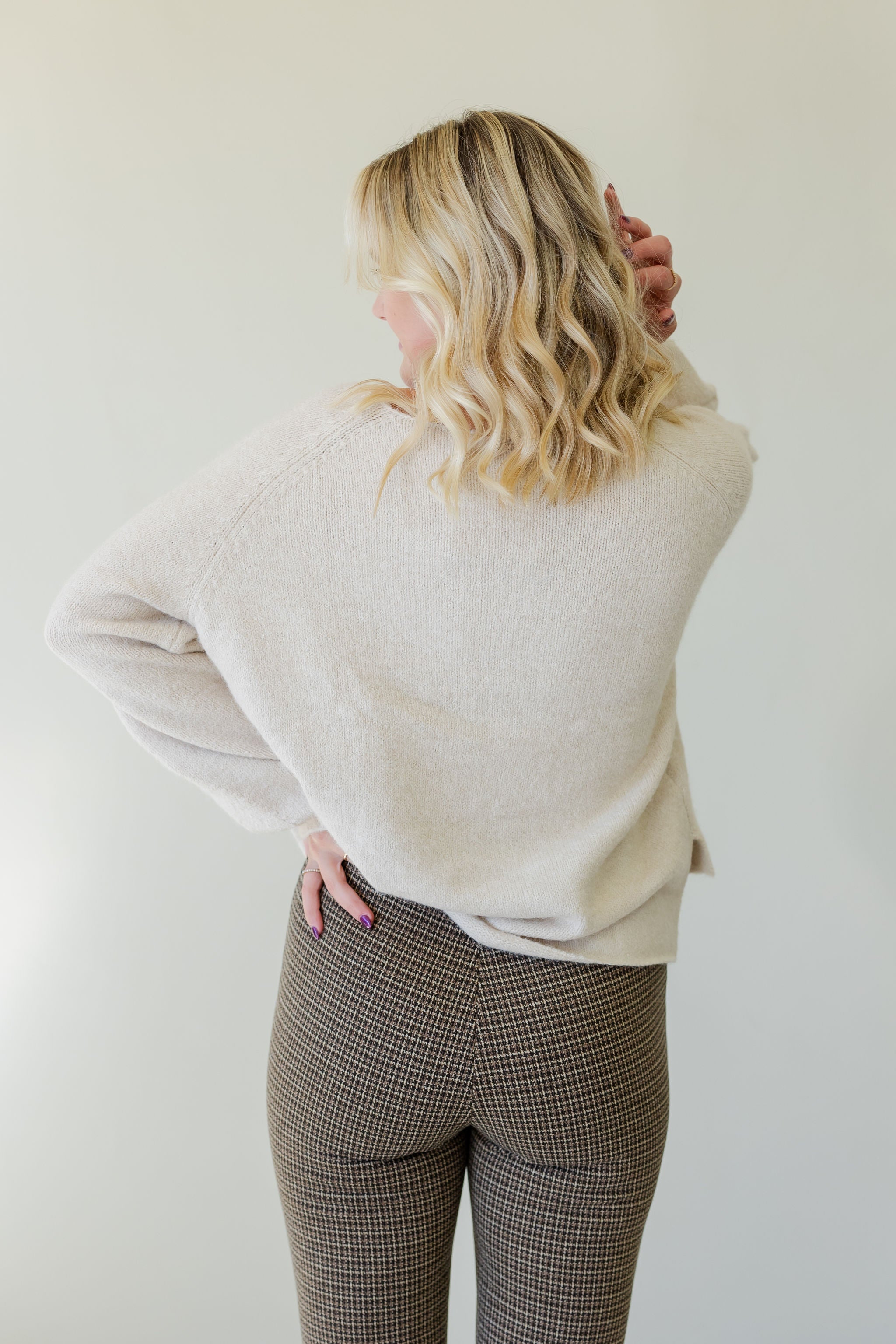 Circle Back Knit Sweater by For Good