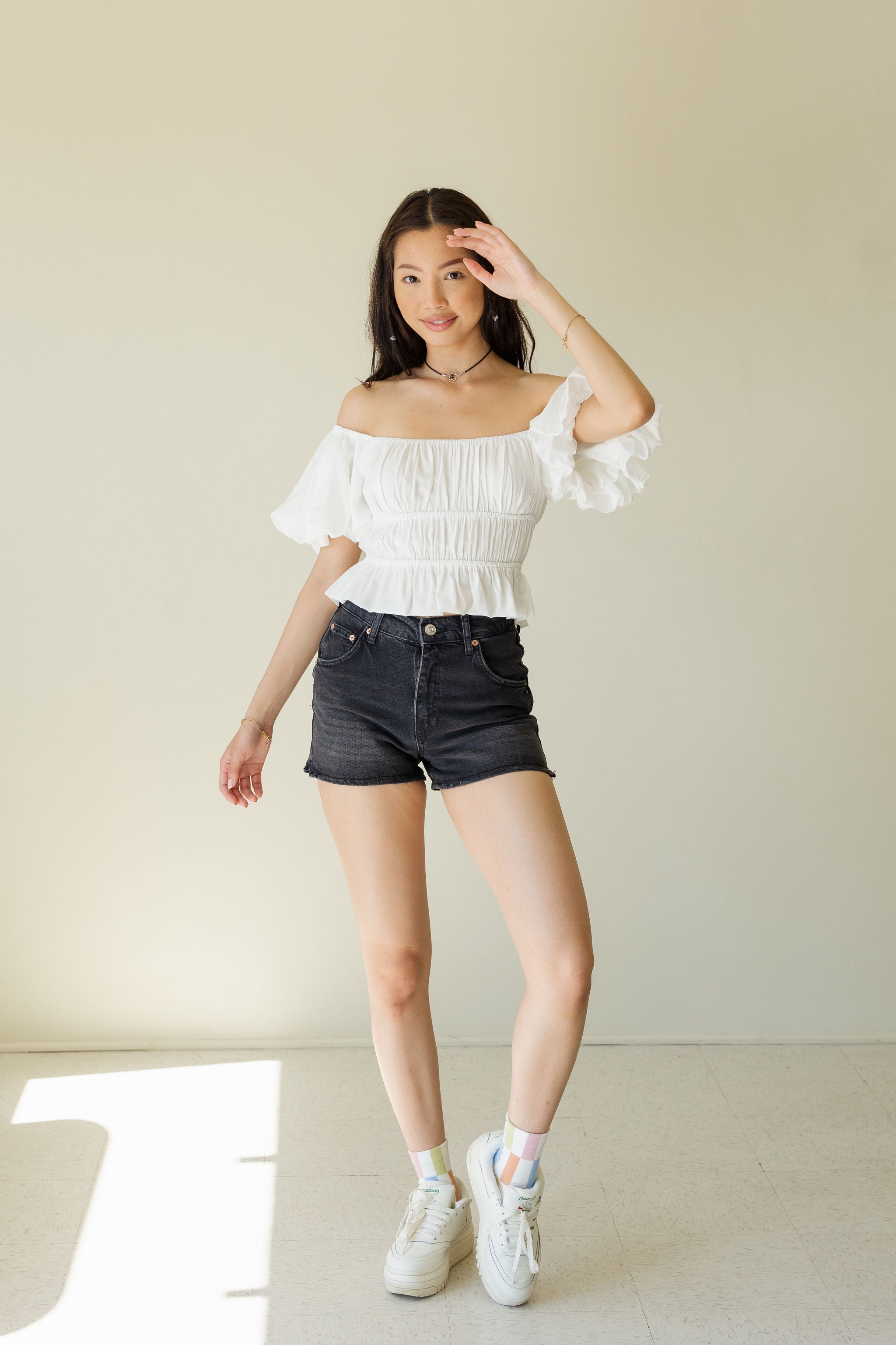 Call Me Pleated OTS Top