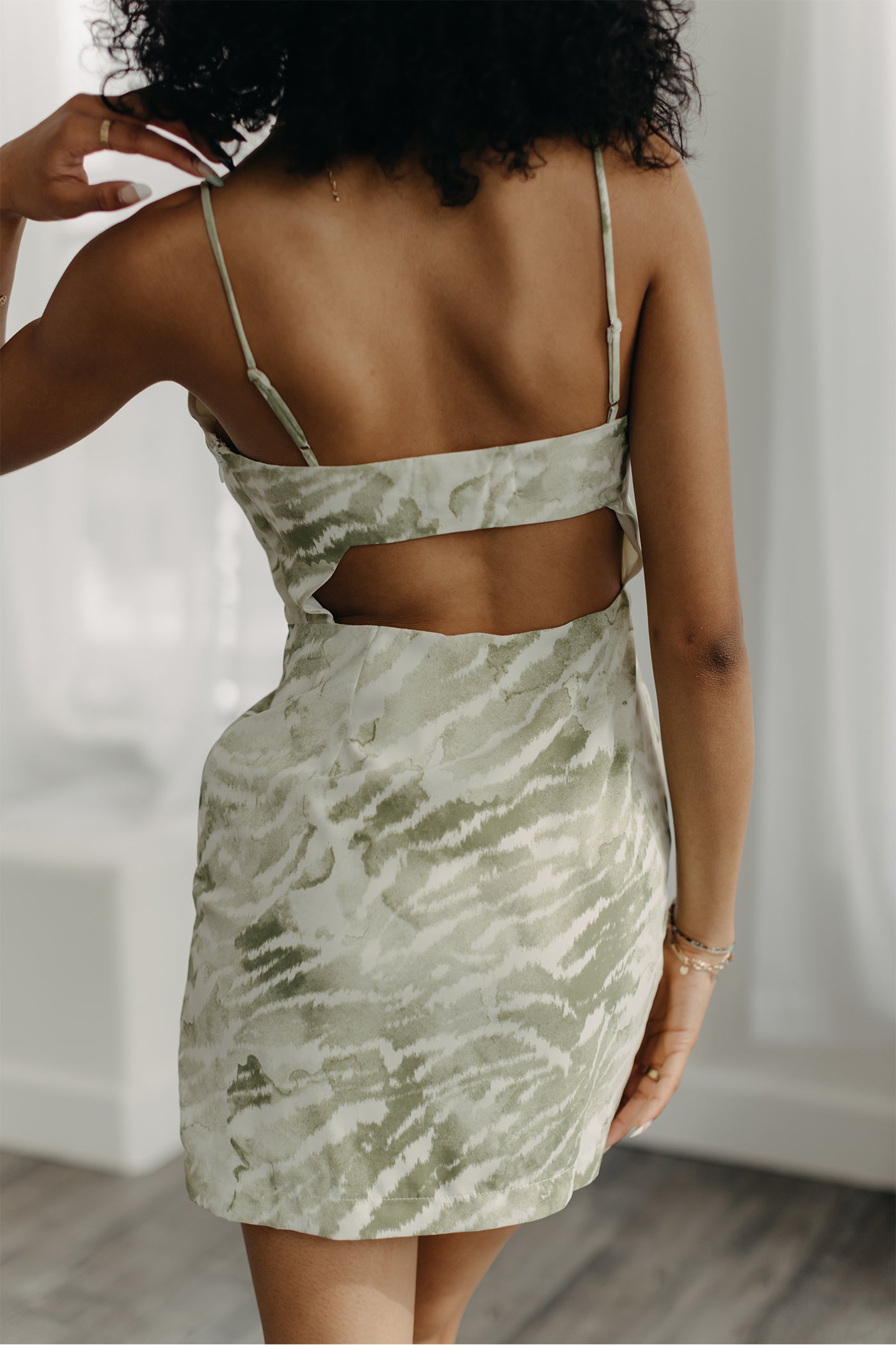 As If Marbled Cami Dress by For Good
