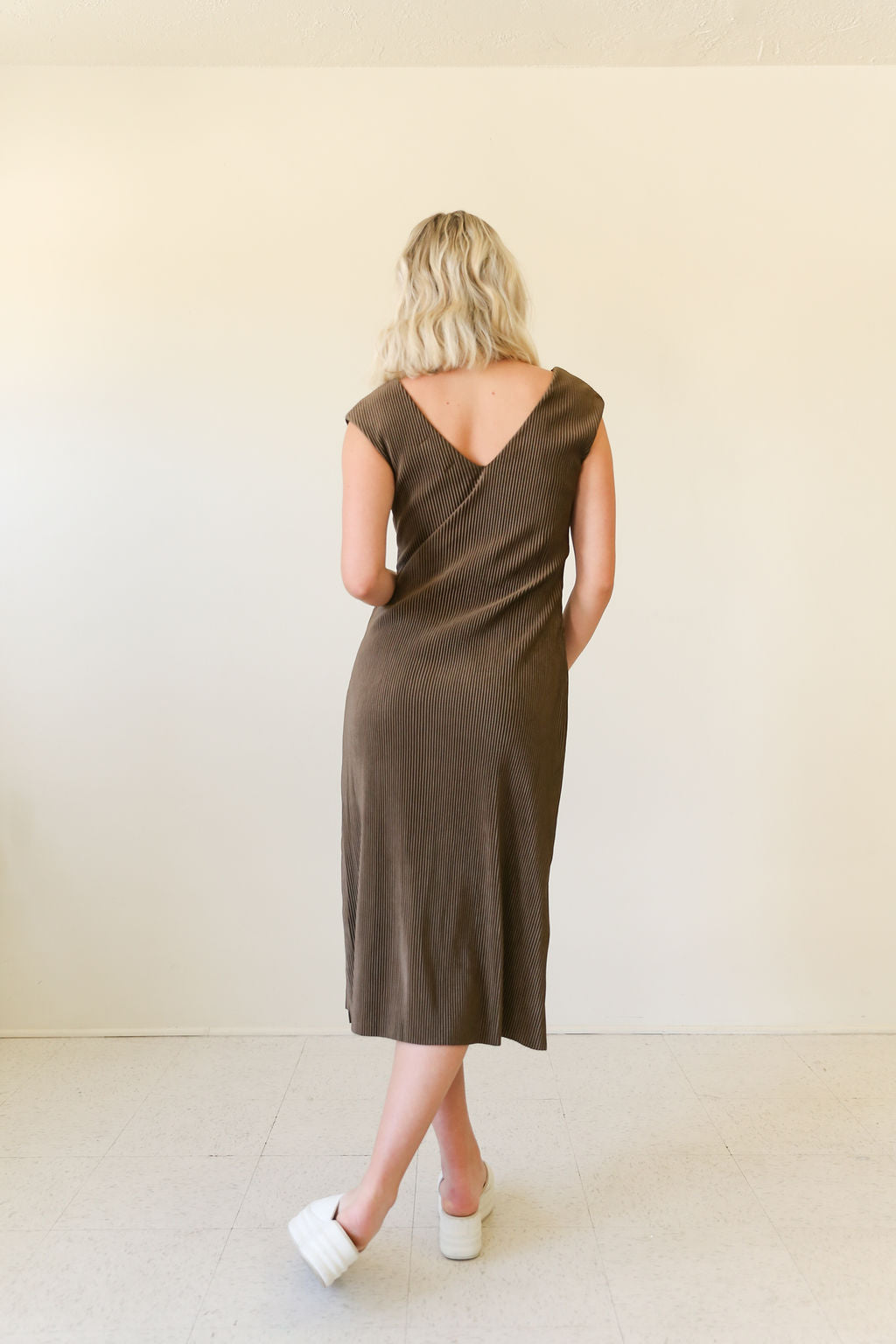 The Bittersweet Sleeveless Midi Dress by For Good