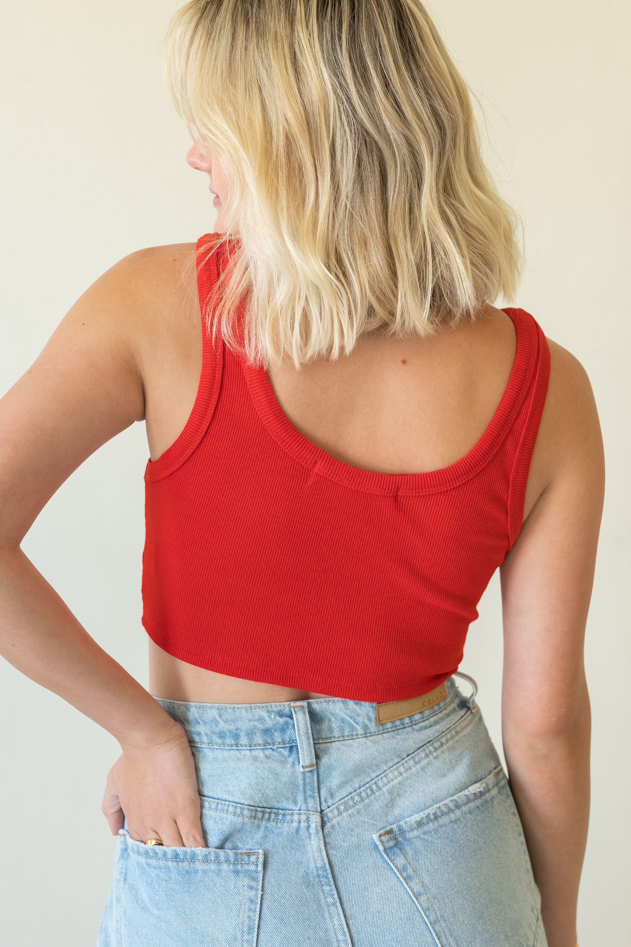Keep It Sleeveless Crop Top
