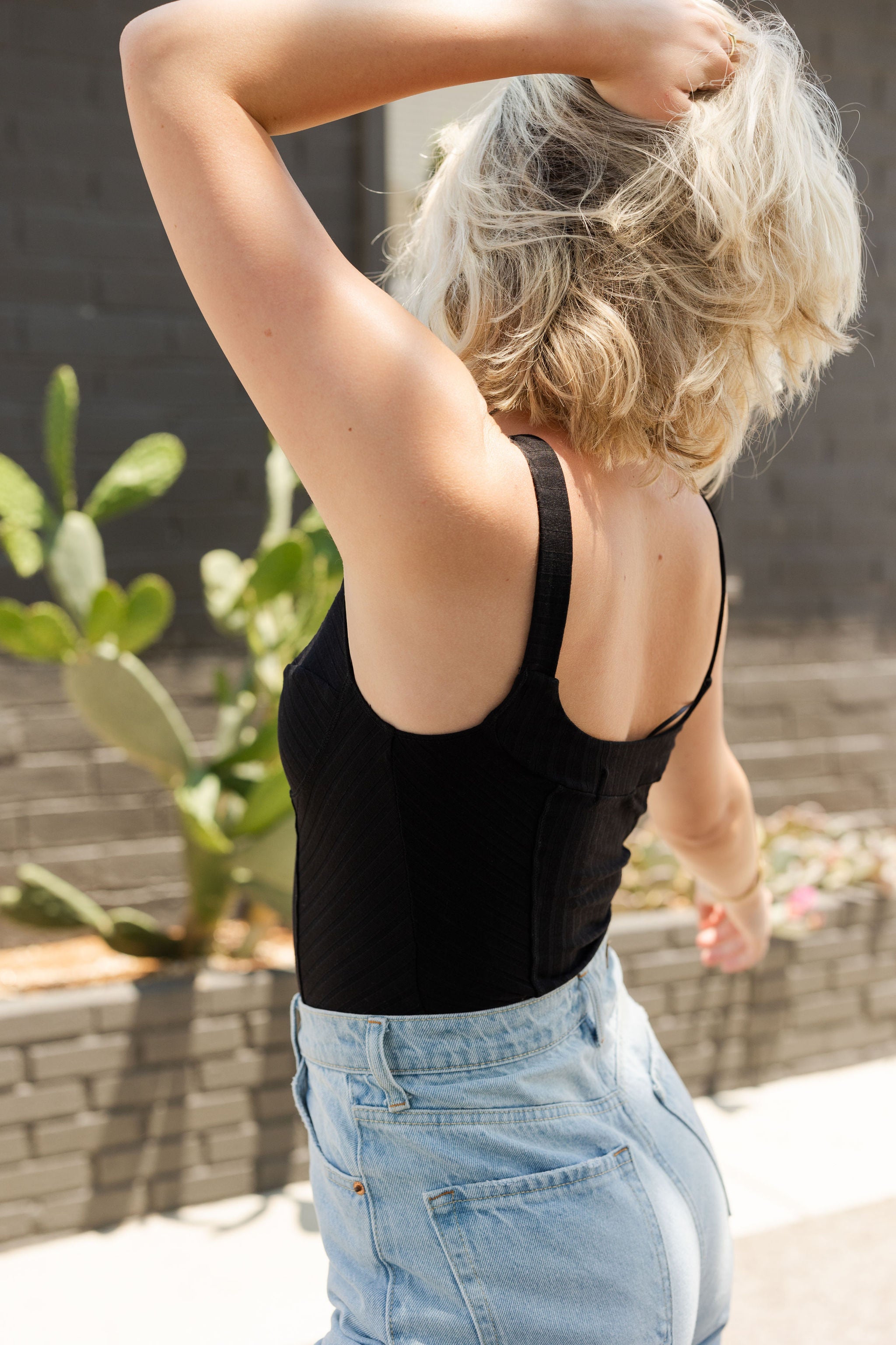 Carry On Sleeveless Corset Top