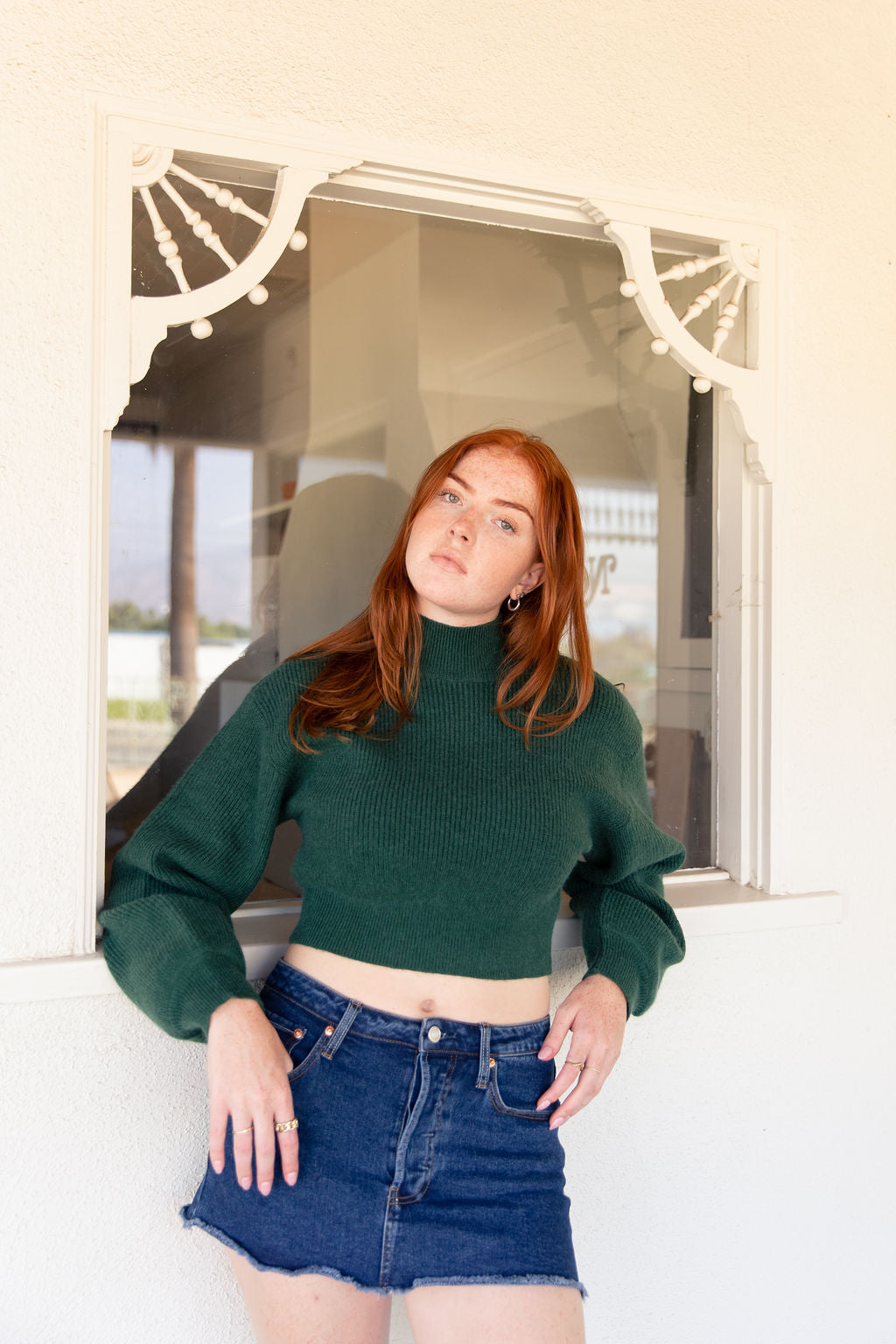 Bigger MIstakes Mockneck Sweater