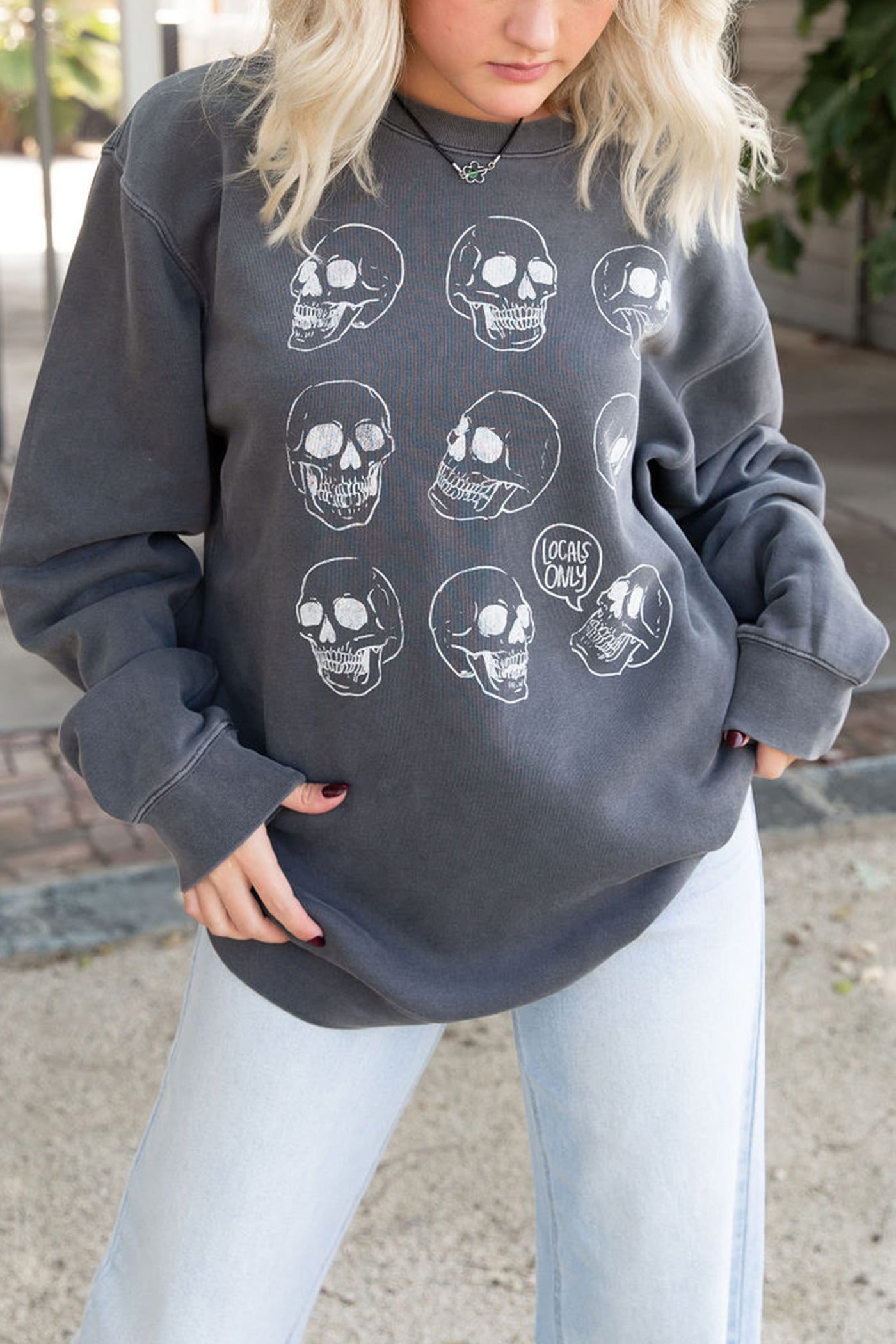 Locals Only Graphic Sweater