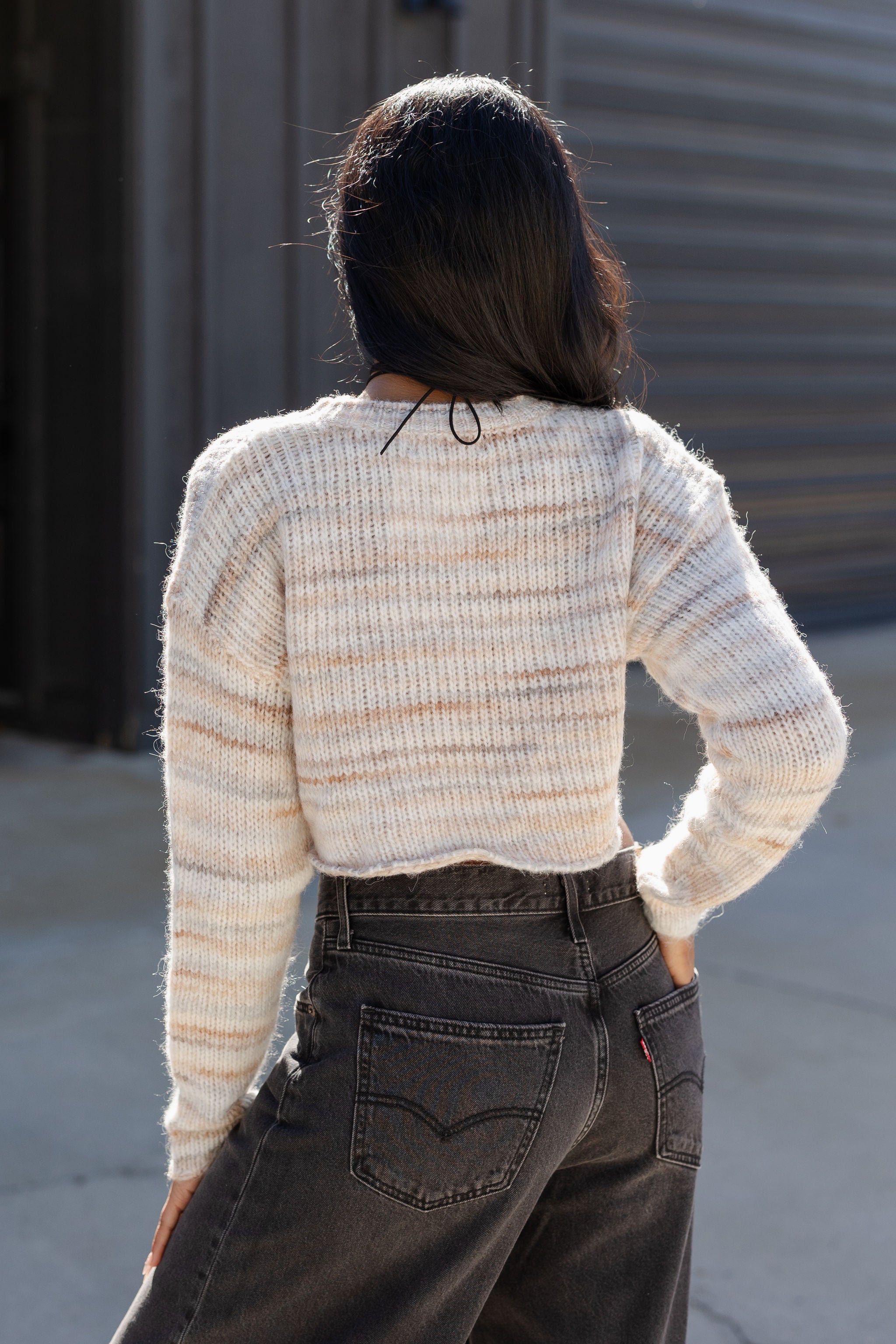Feel You Knit Crop Sweater