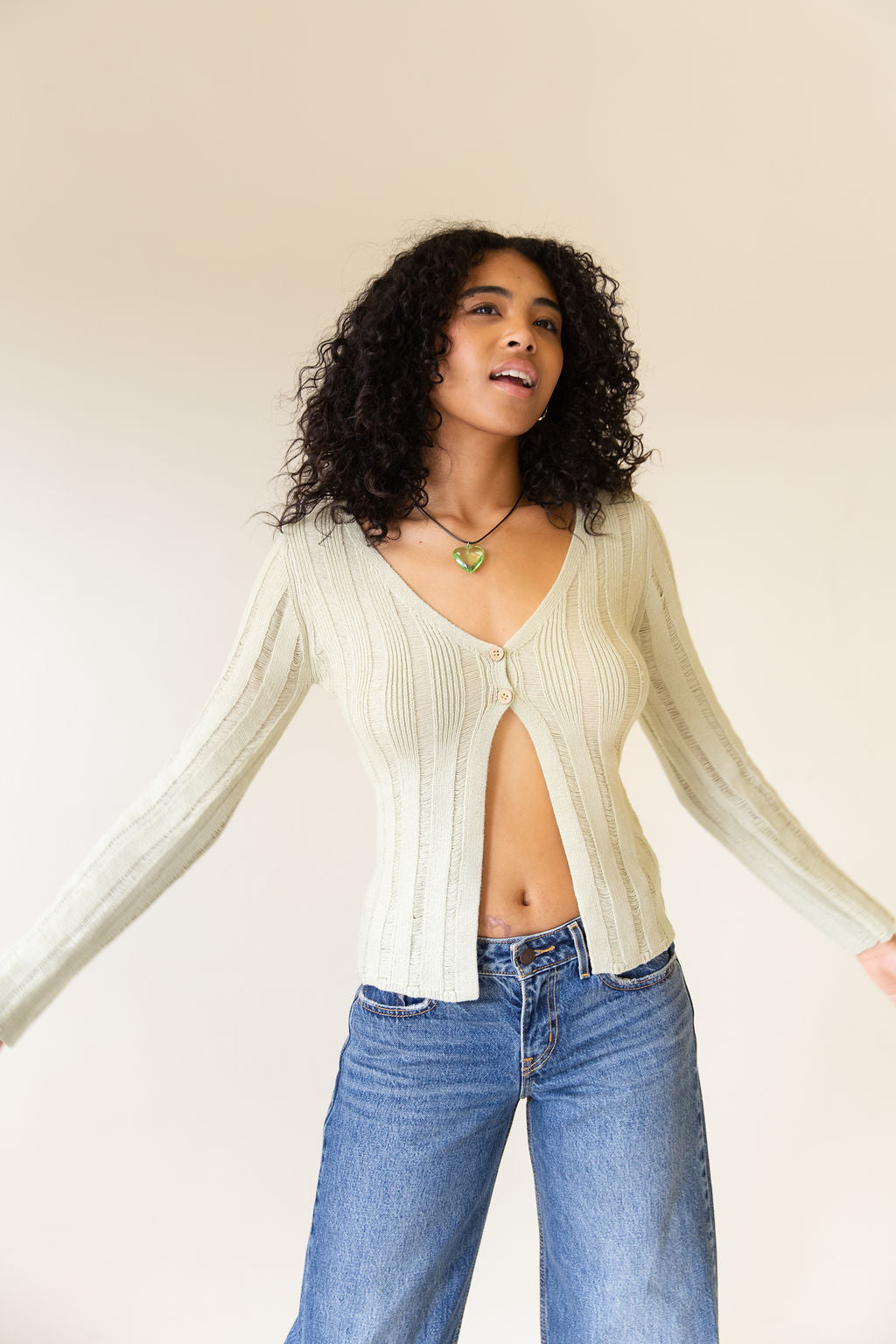Stay Classy Split Front Cardigan