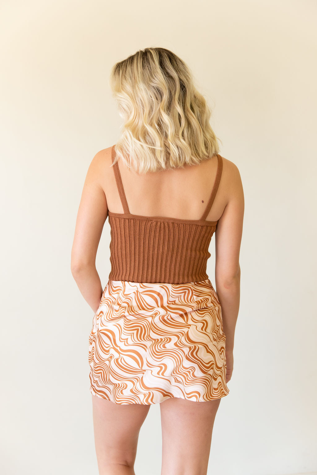 About This Knit Cami Top