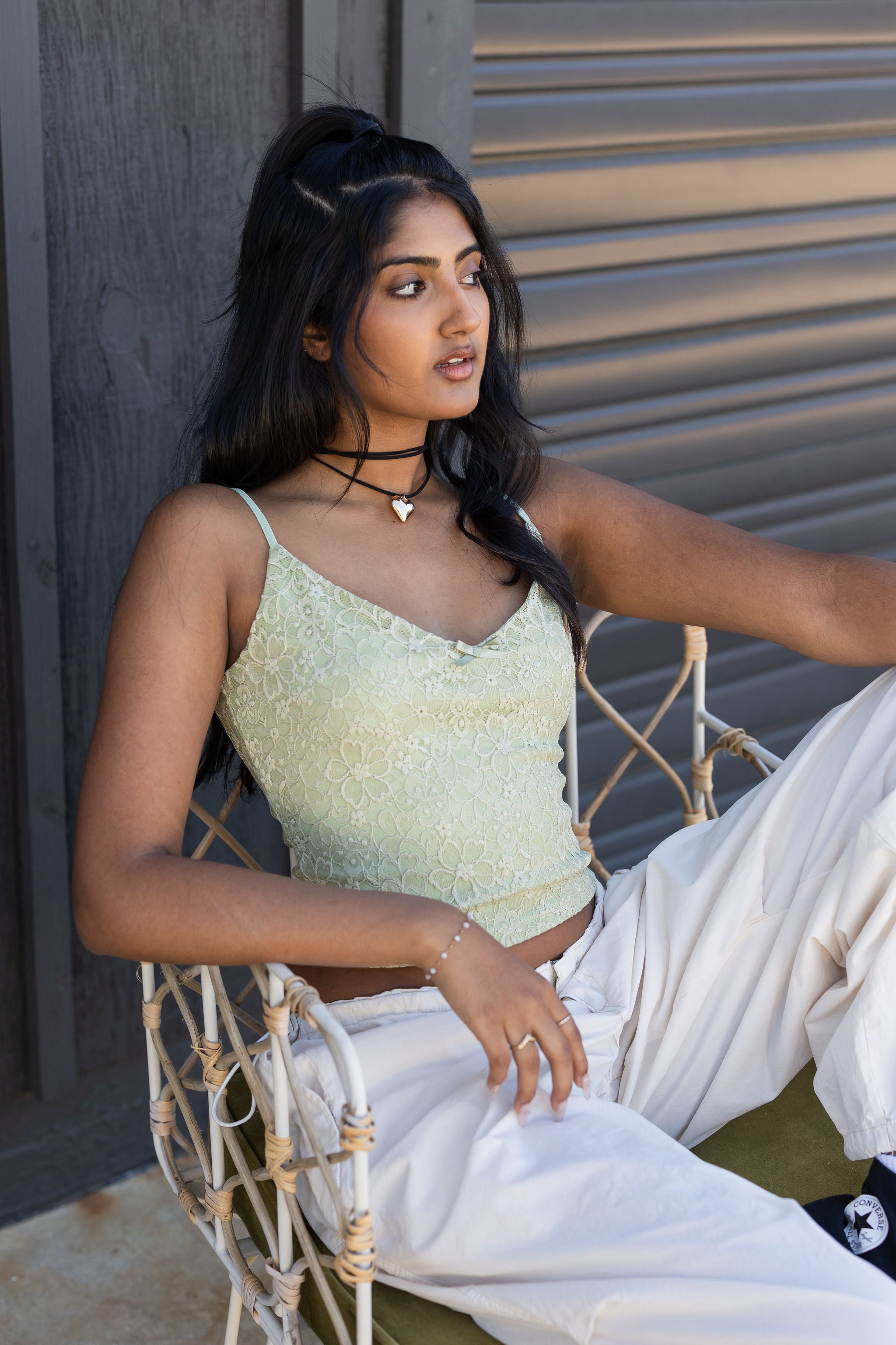 Wasted Time Floral Cami Top