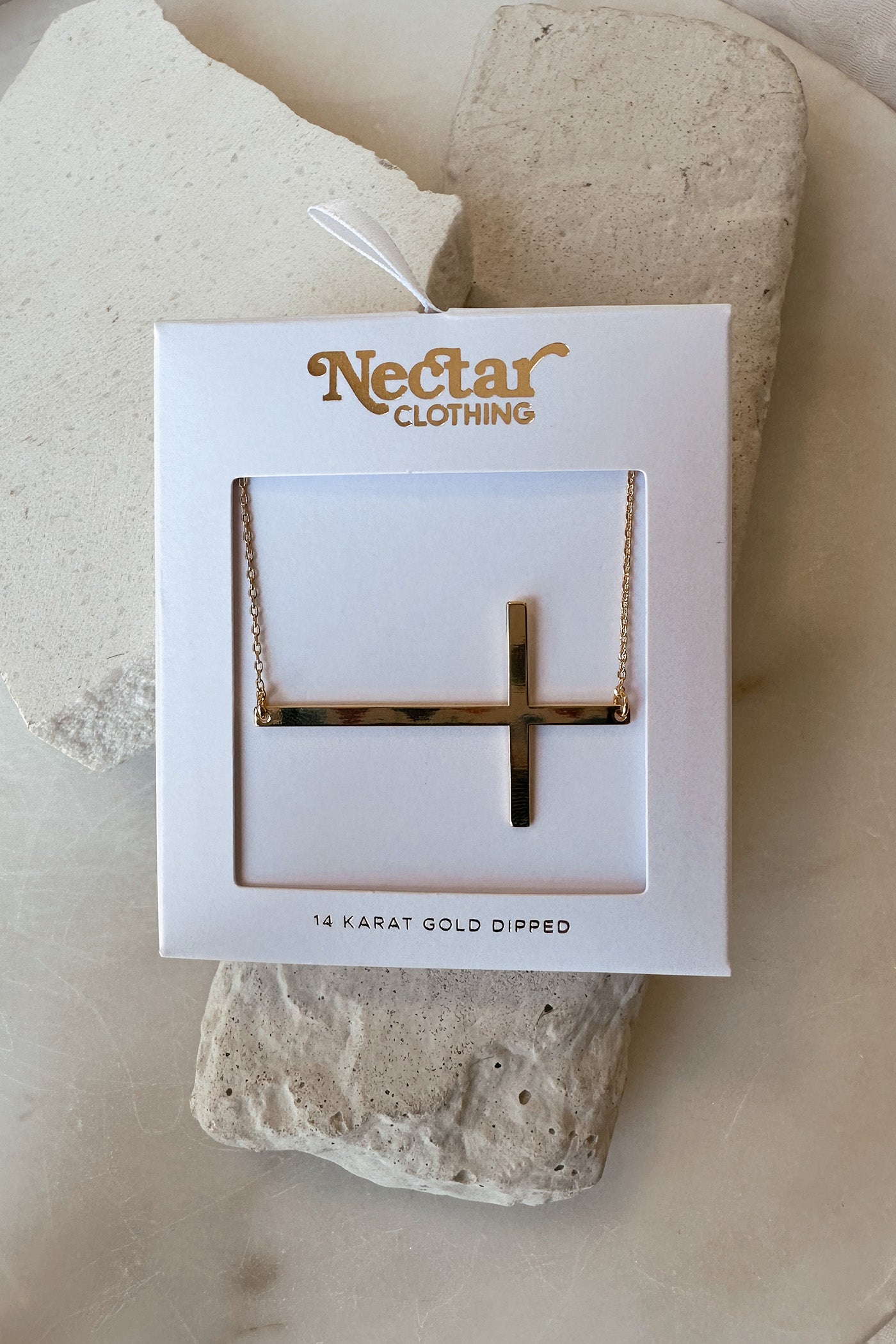 Gold Cross Necklace