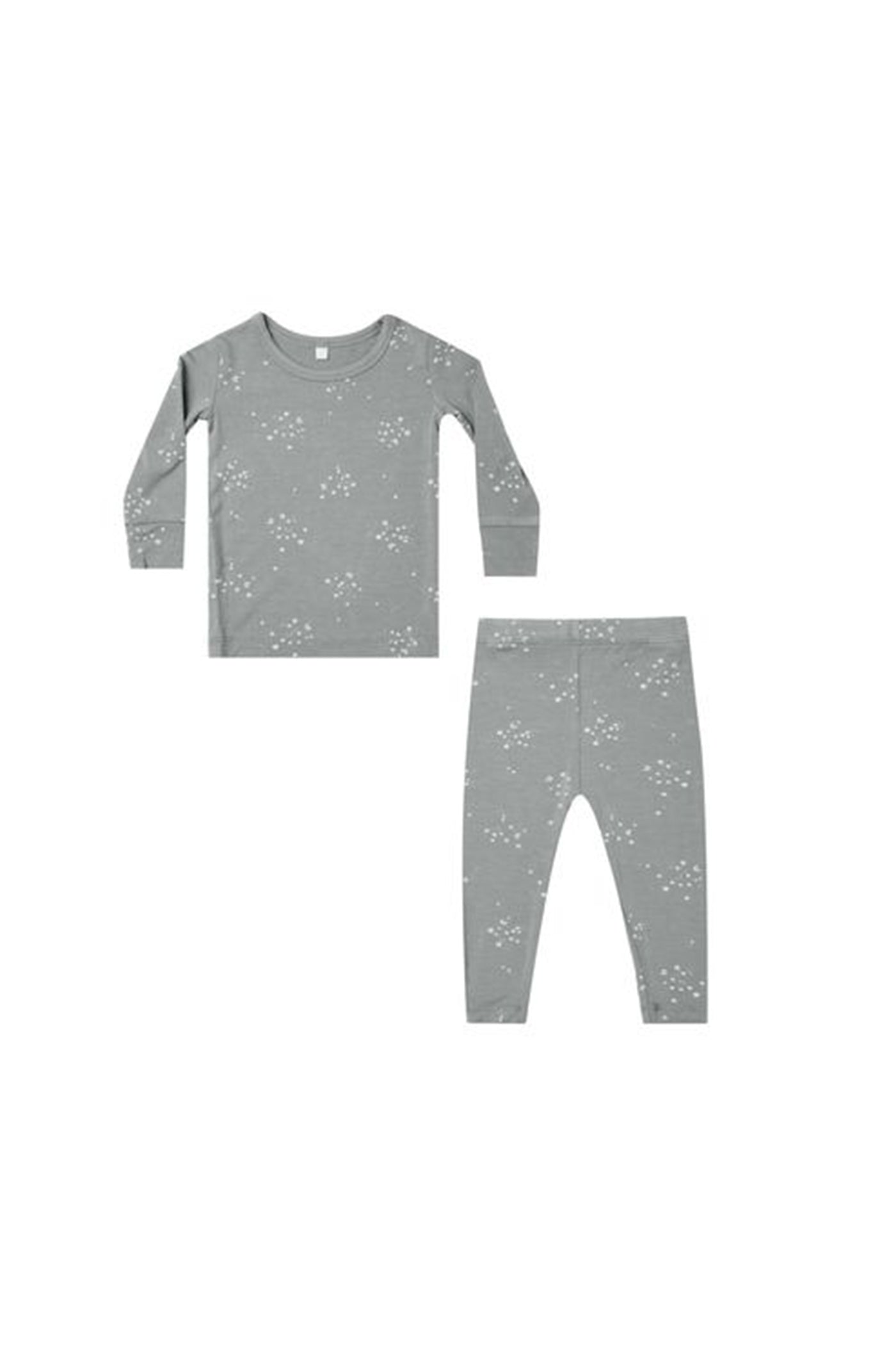 Twinkle Print Bamboo Pajama Kids Set by Quincy Mae