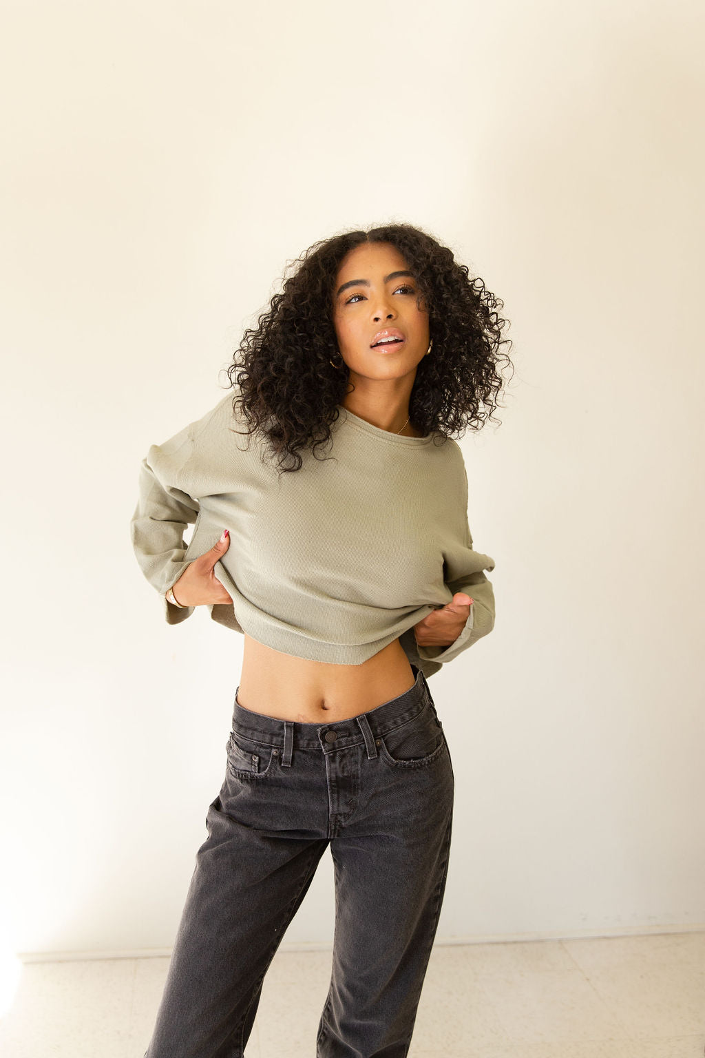 Sage Long Sleeve Top