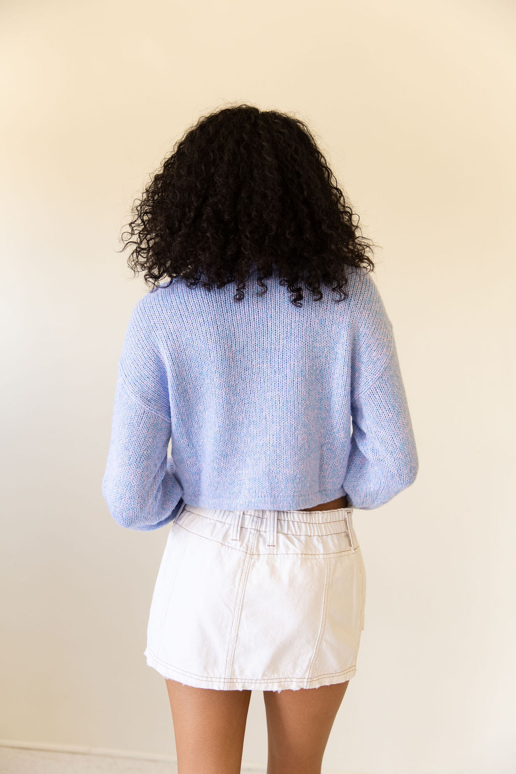 Lovely Lies Knit Crop Sweater