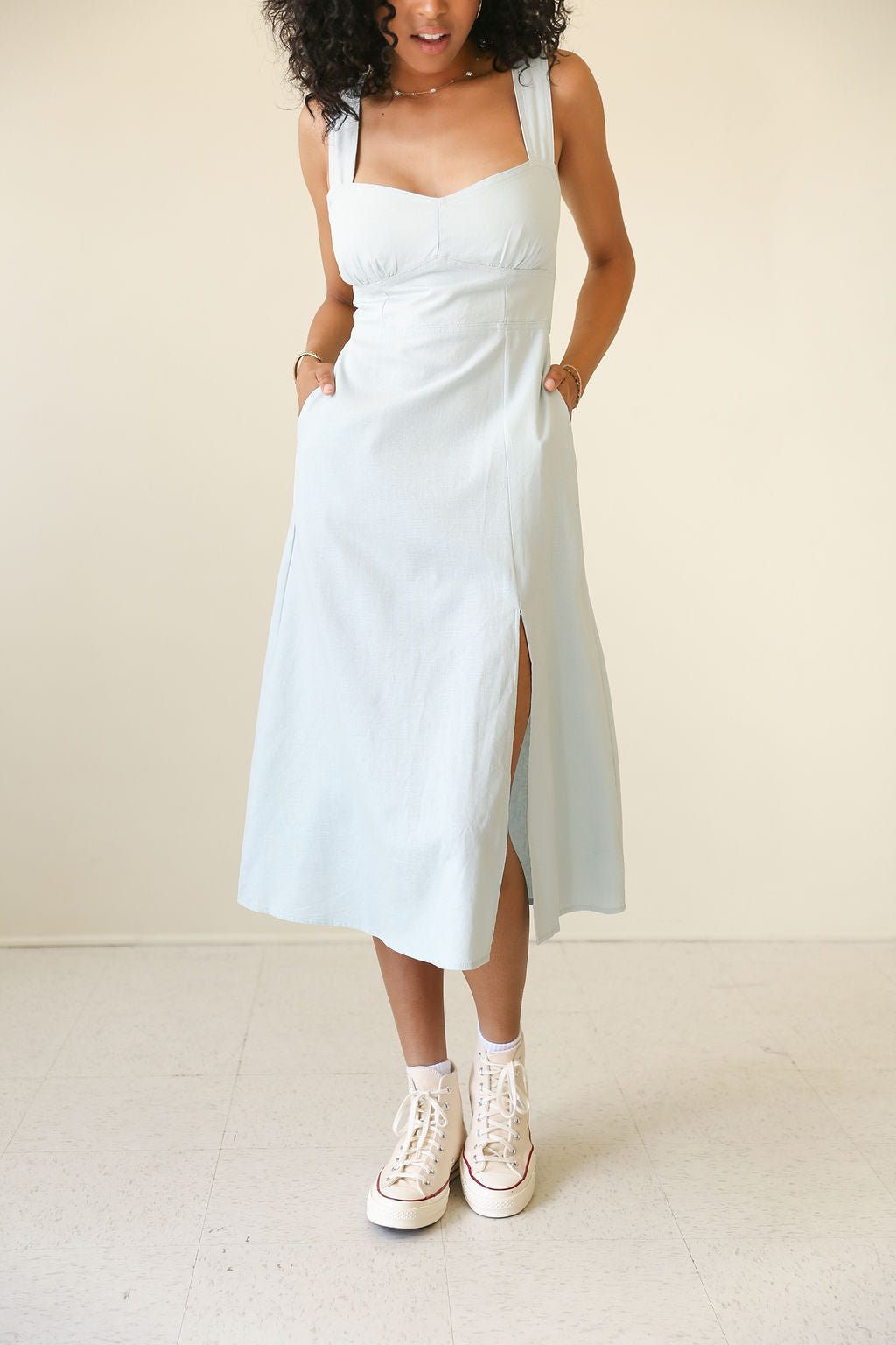 Every Thing Midi Dress by For Good