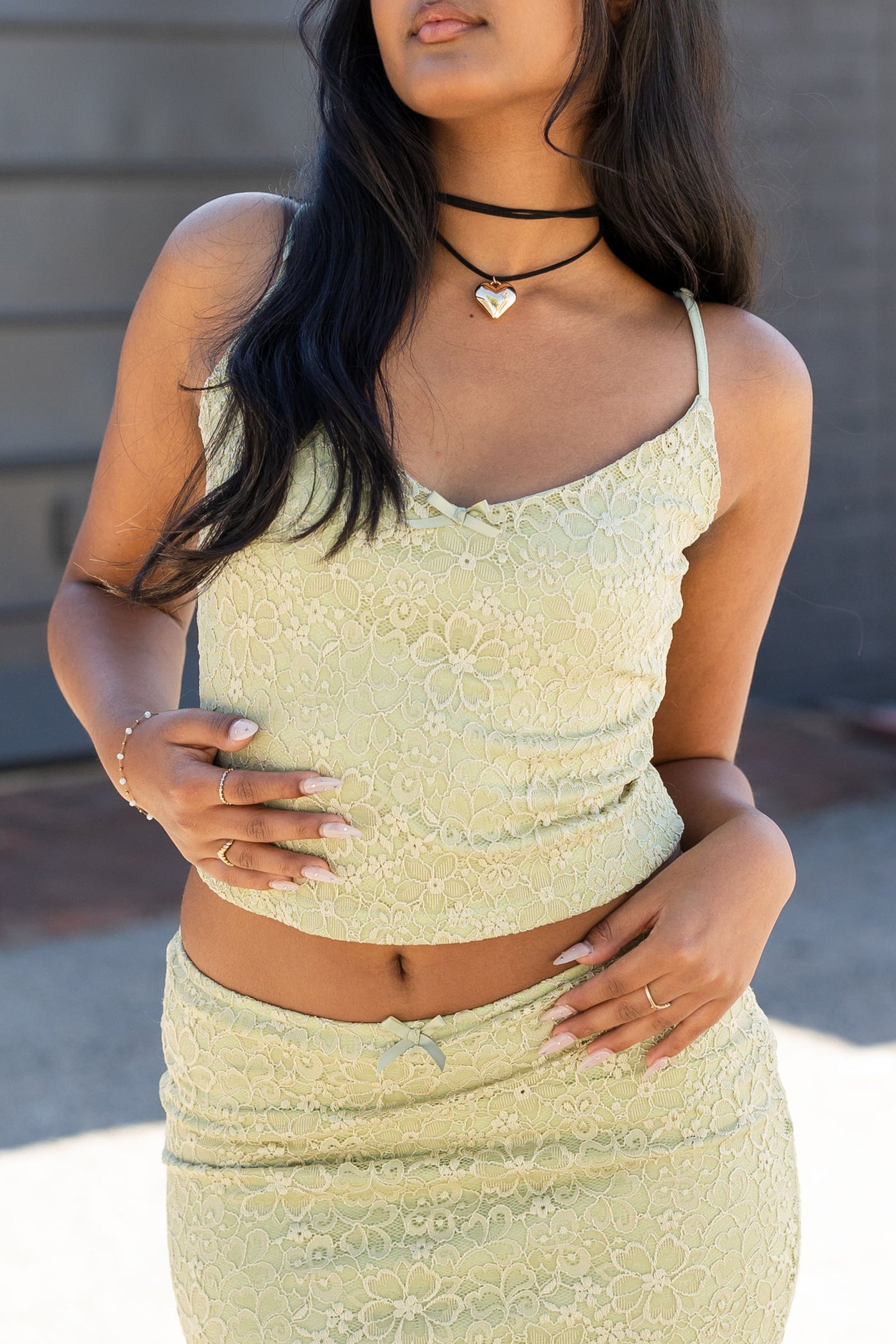 Wasted Time Floral Cami Top