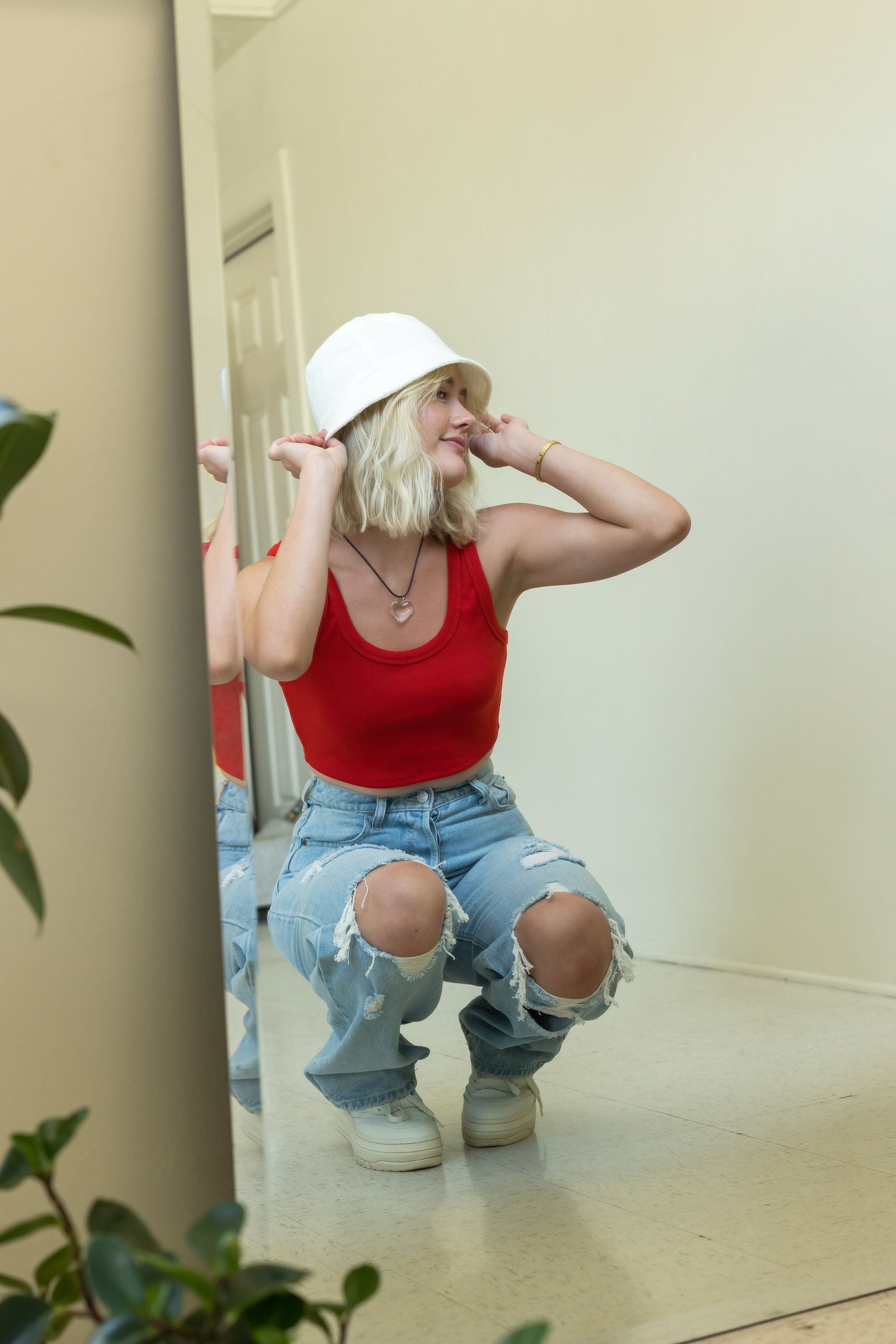 Keep It Sleeveless Crop Top