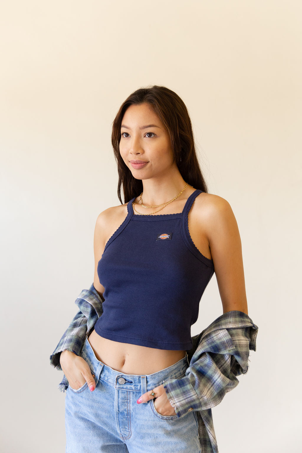Dickies Ribbed Knit Tank Top