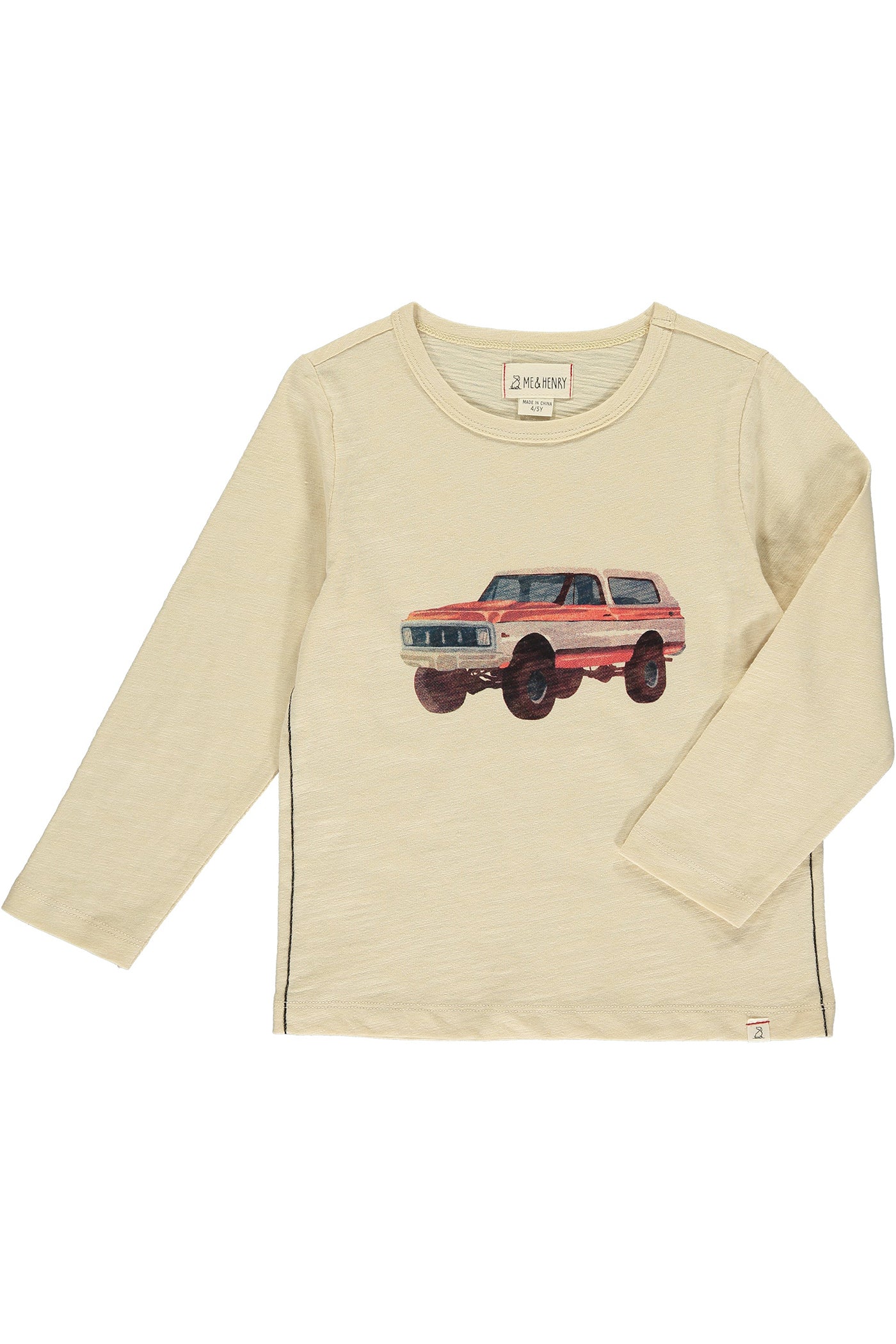 Bronco Printed Long Sleeve Top