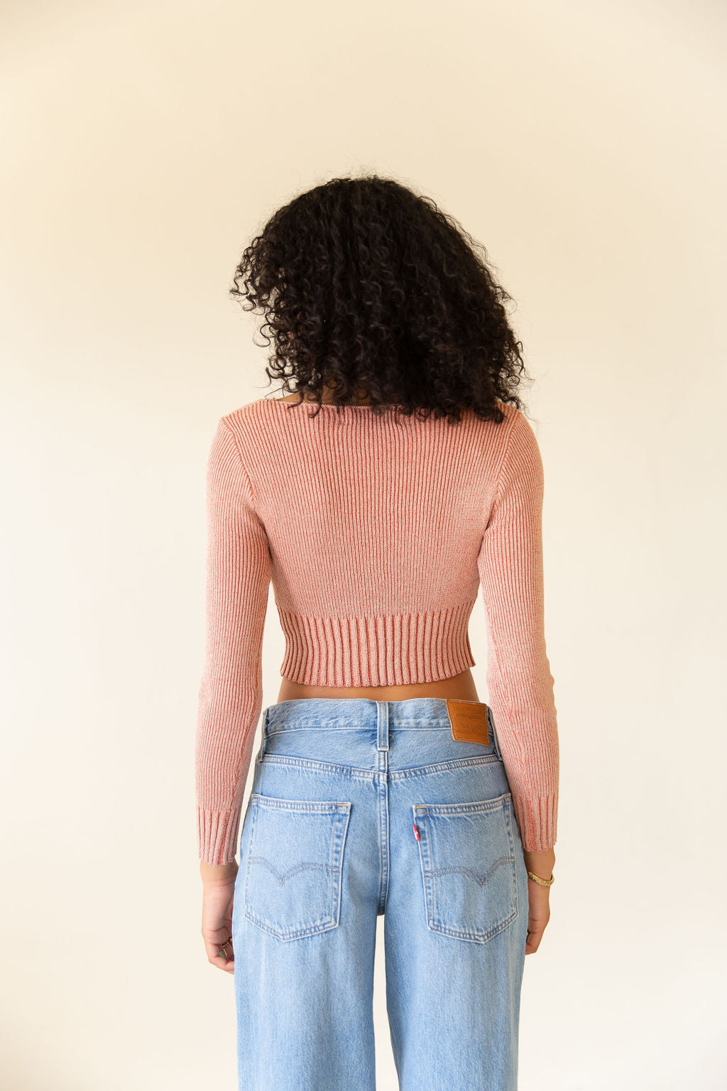 Every Word Crop Cardigan