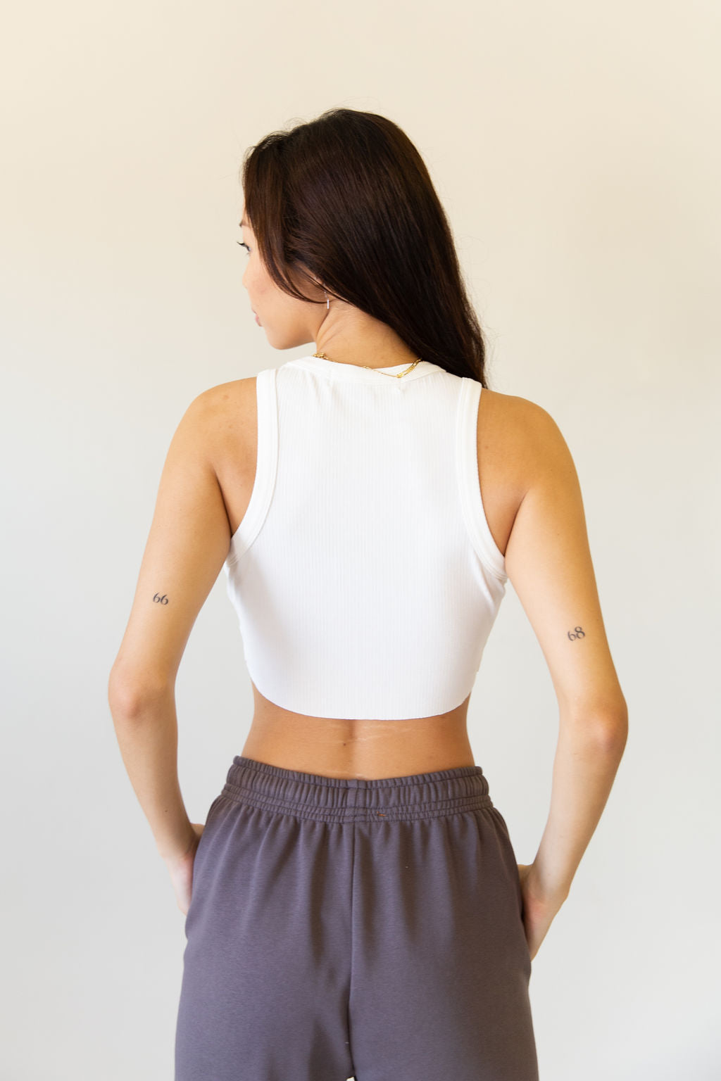 Adventure Begins Sleeveless Crop Top