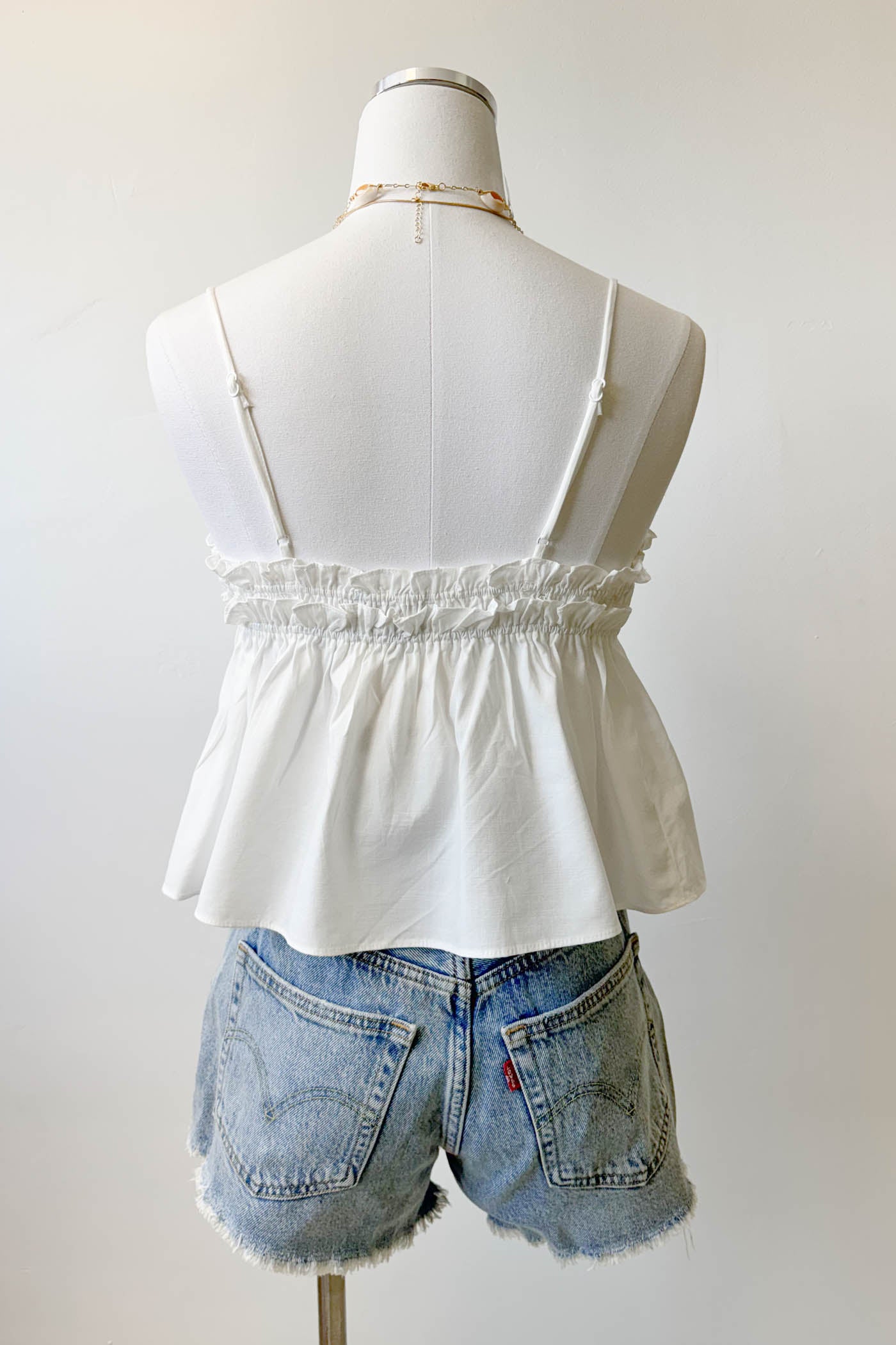 Ruffled Babydoll Top