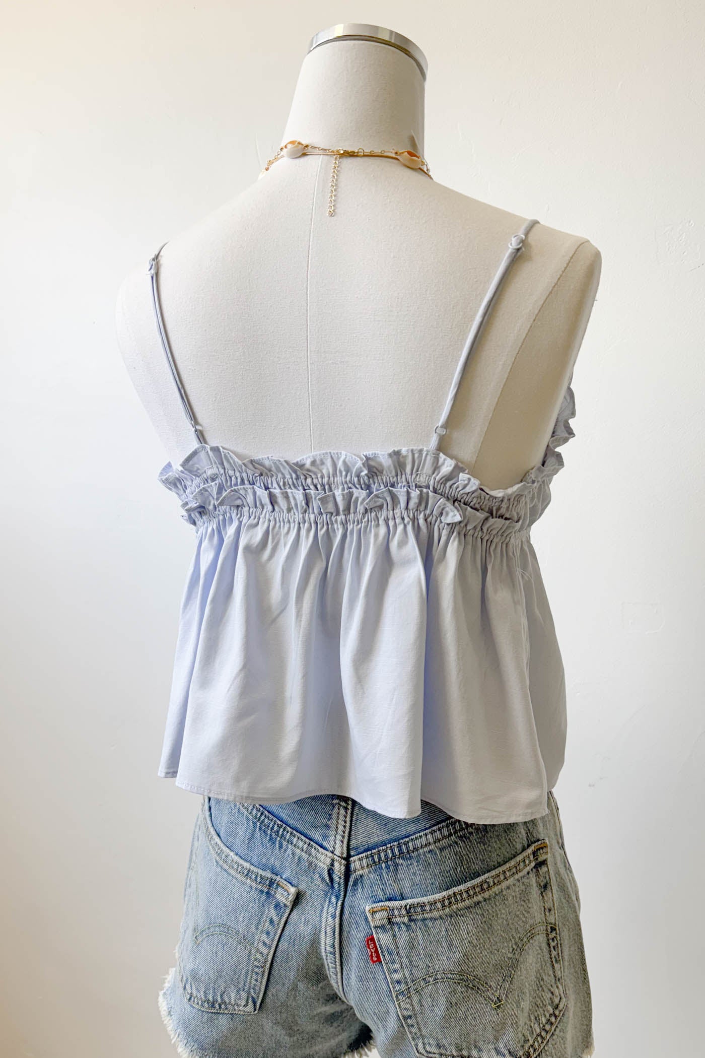 Ruffled Babydoll Top