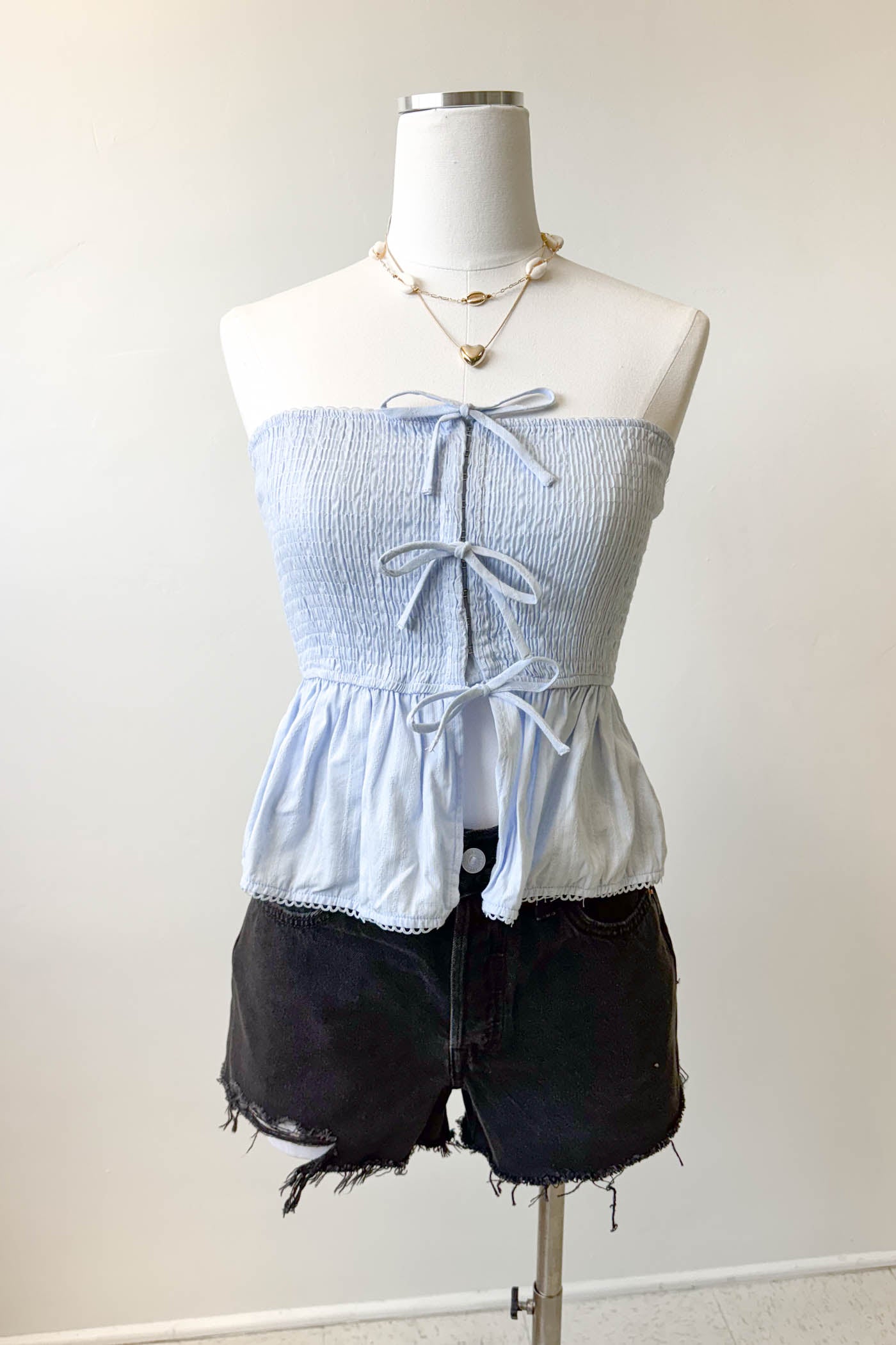 Strapless Corset Top