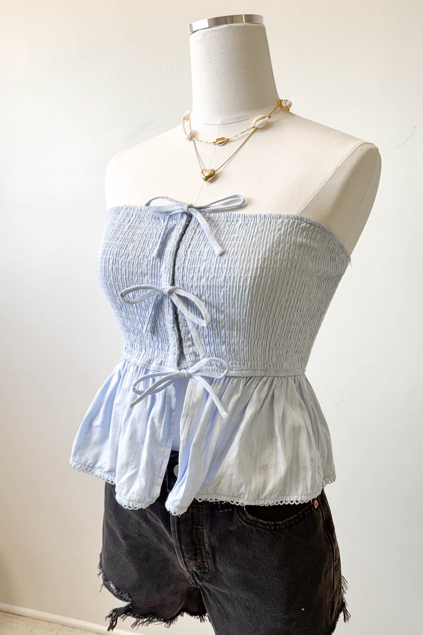 Strapless Corset Top