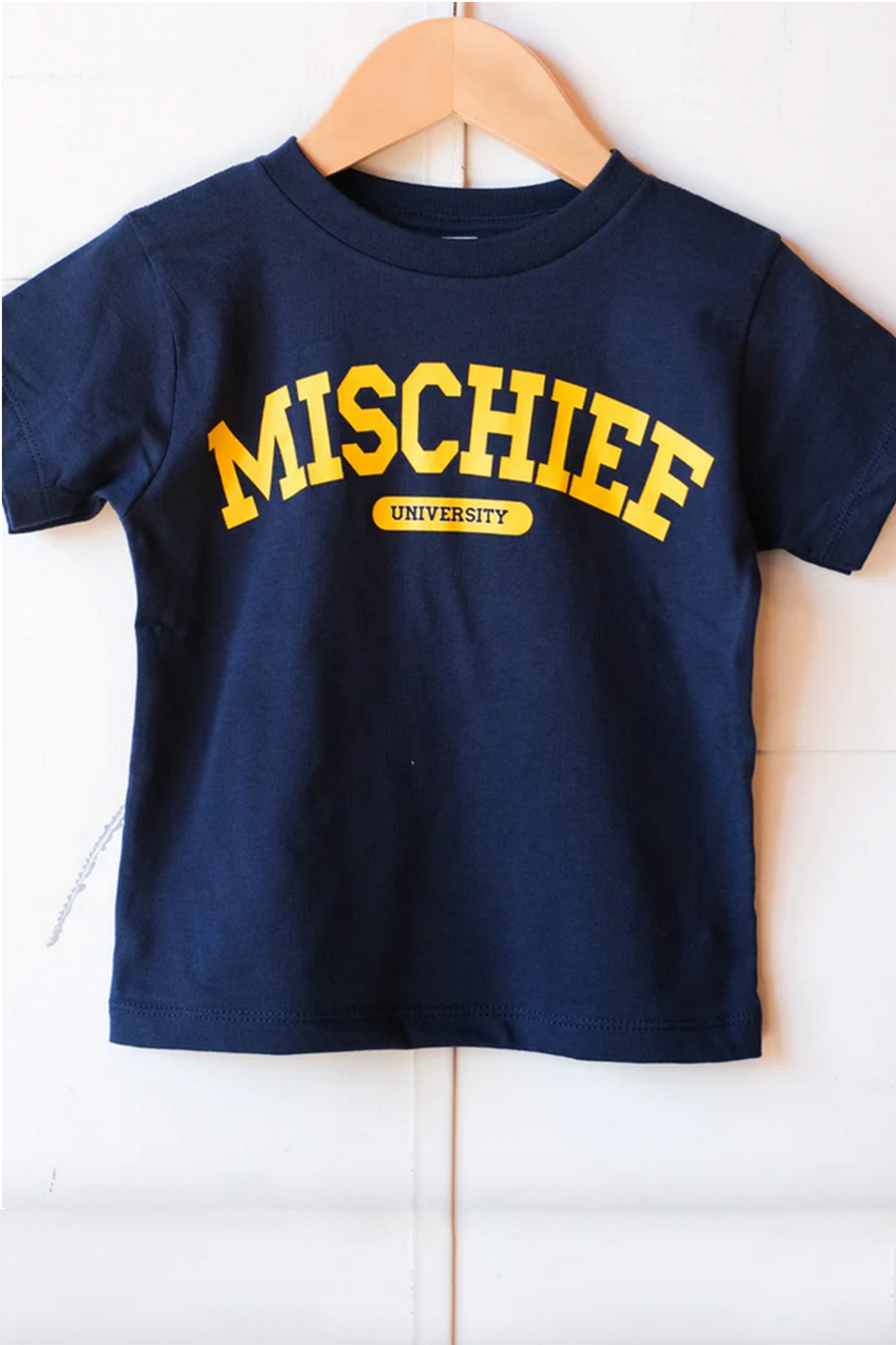 Mischief Univercity Kids Graphic Tee by Ambitious Kids