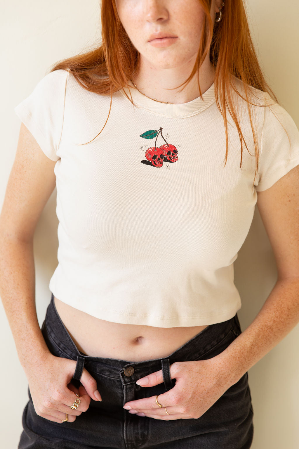 Cherry' baby tee