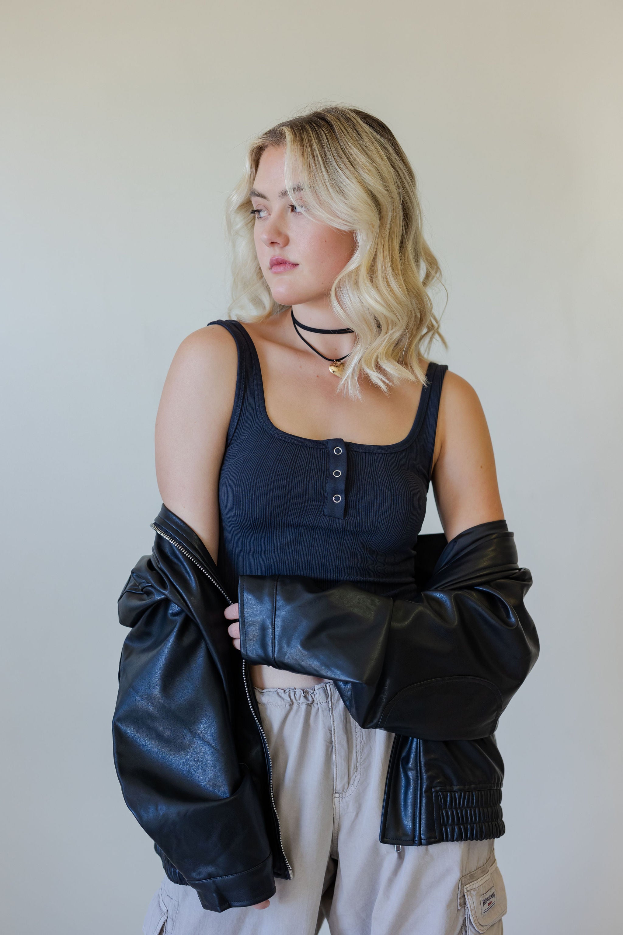Sleeveless Crop Top