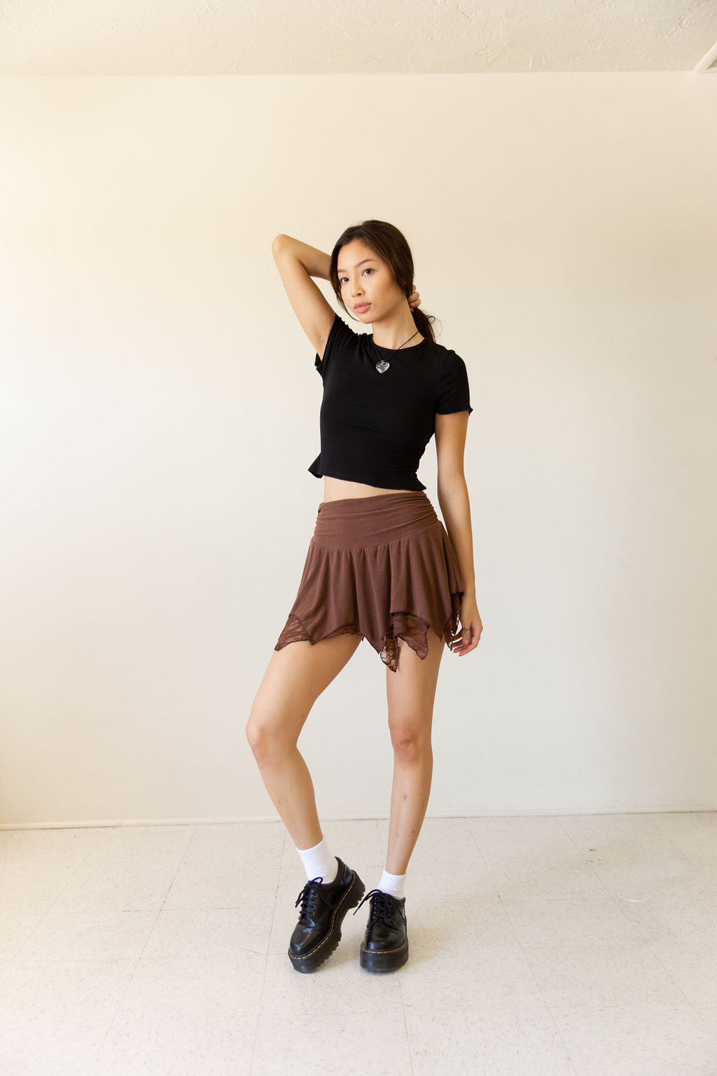 Single Soon Ruffled Skirt
