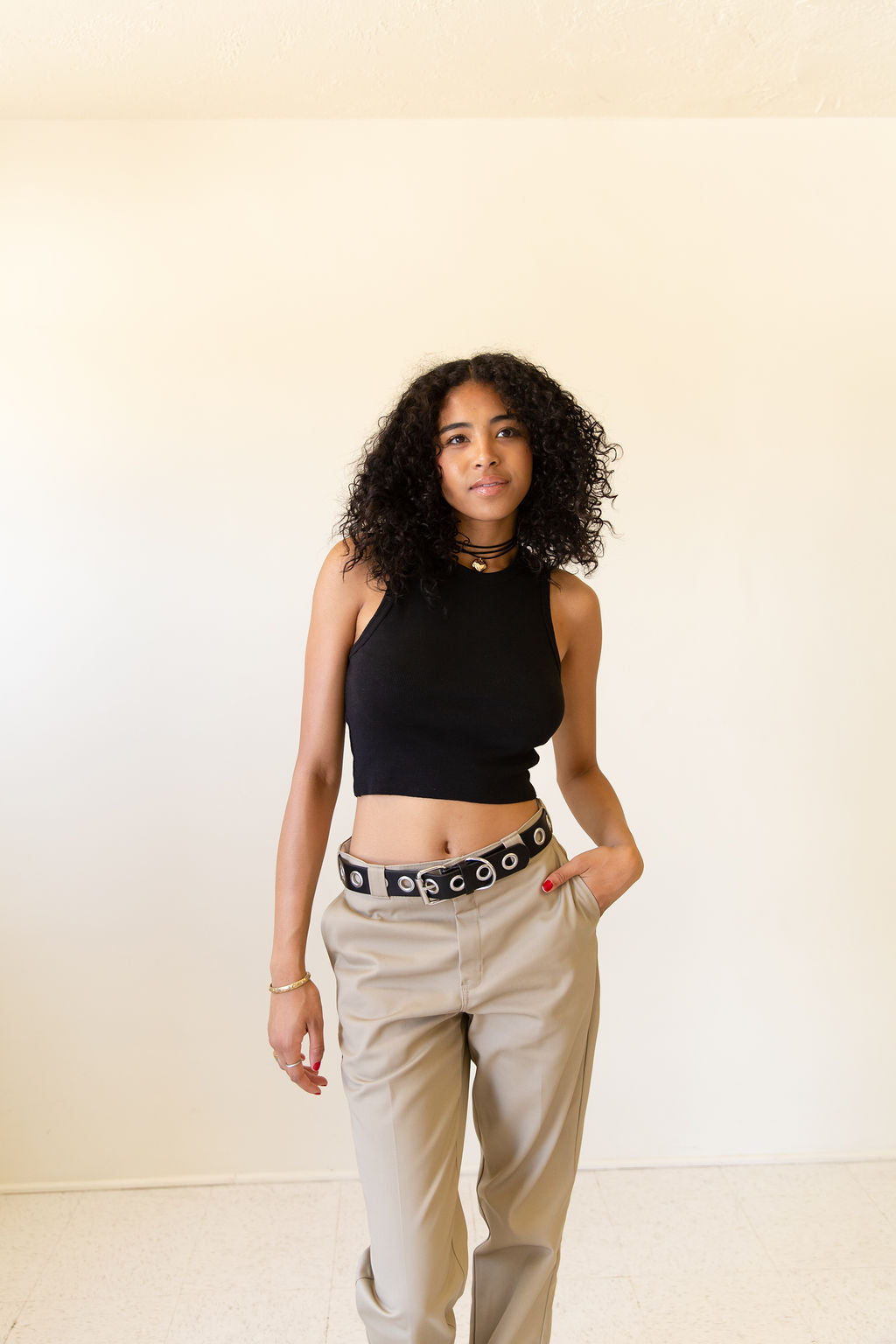 Be Wild Sleeveless Crop Top