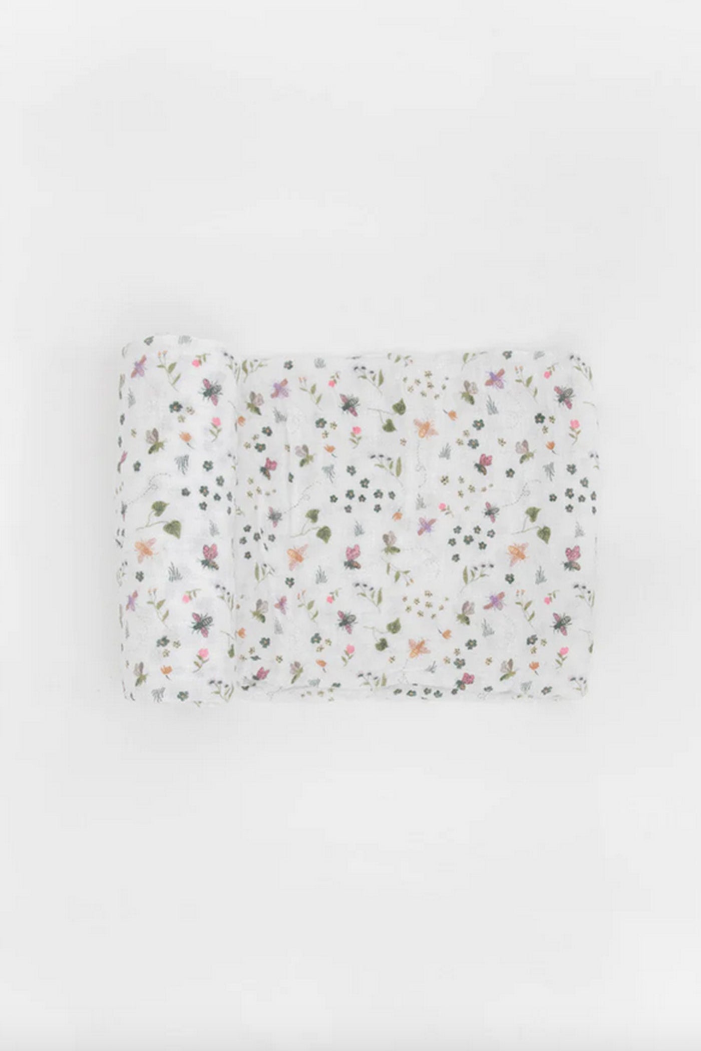 Deluxe Garden Bees Muslin Swaddle by Little Unicorn