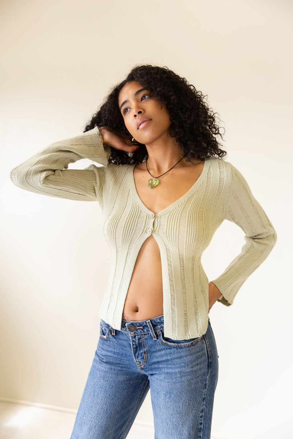 Stay Classy Split Front Cardigan