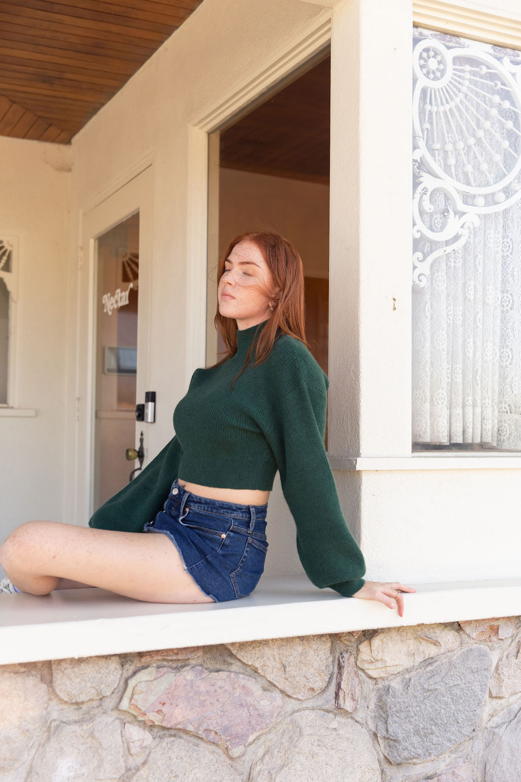 Bigger MIstakes Mockneck Sweater