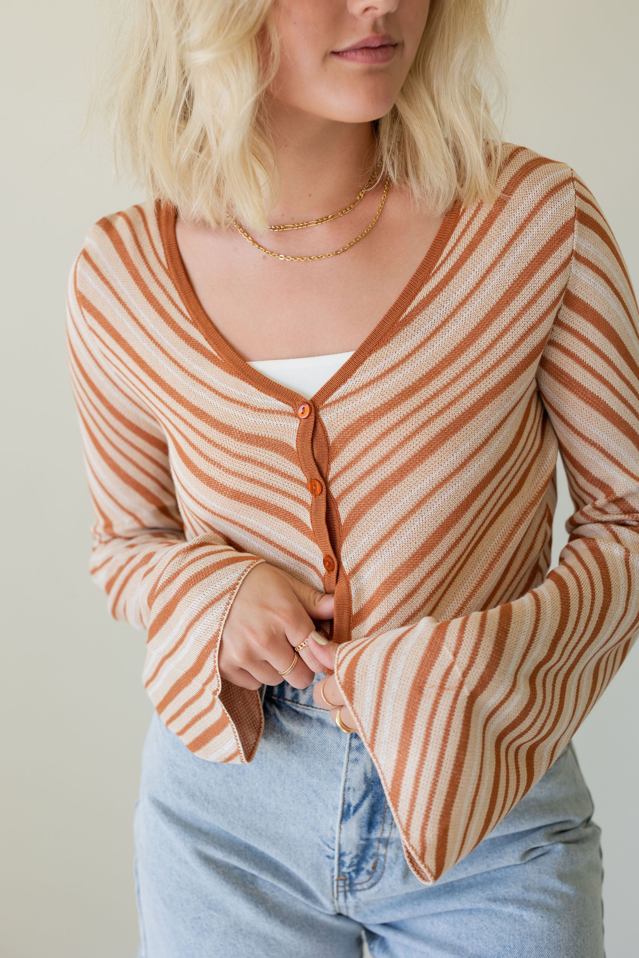 Another Place Long Sleeve Crop Top by For Good