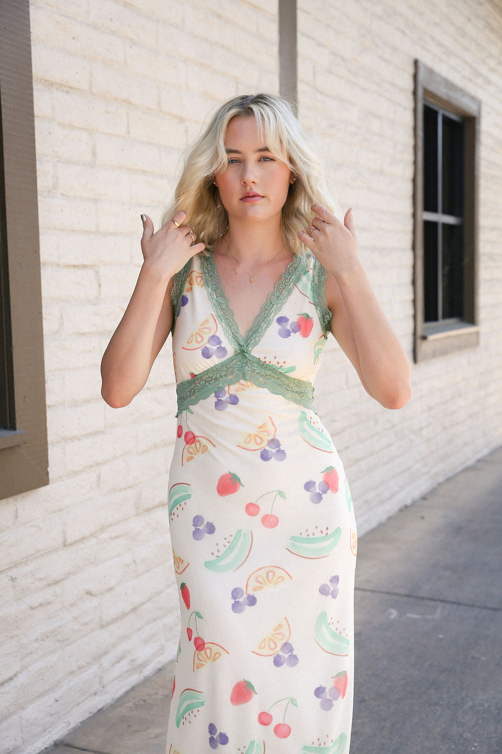Endless Summer Printed Midi Dress