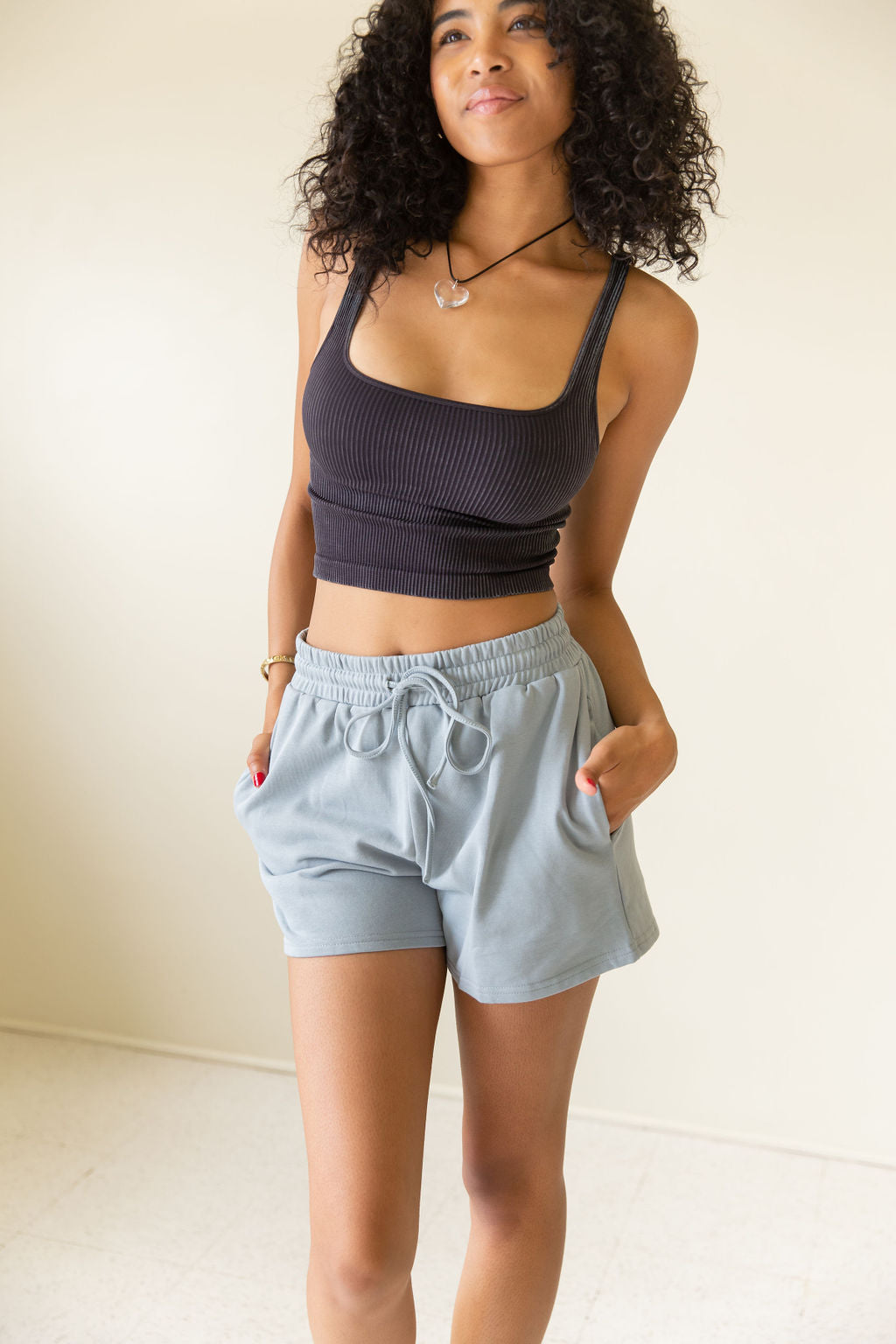 Open Book Terry Shorts