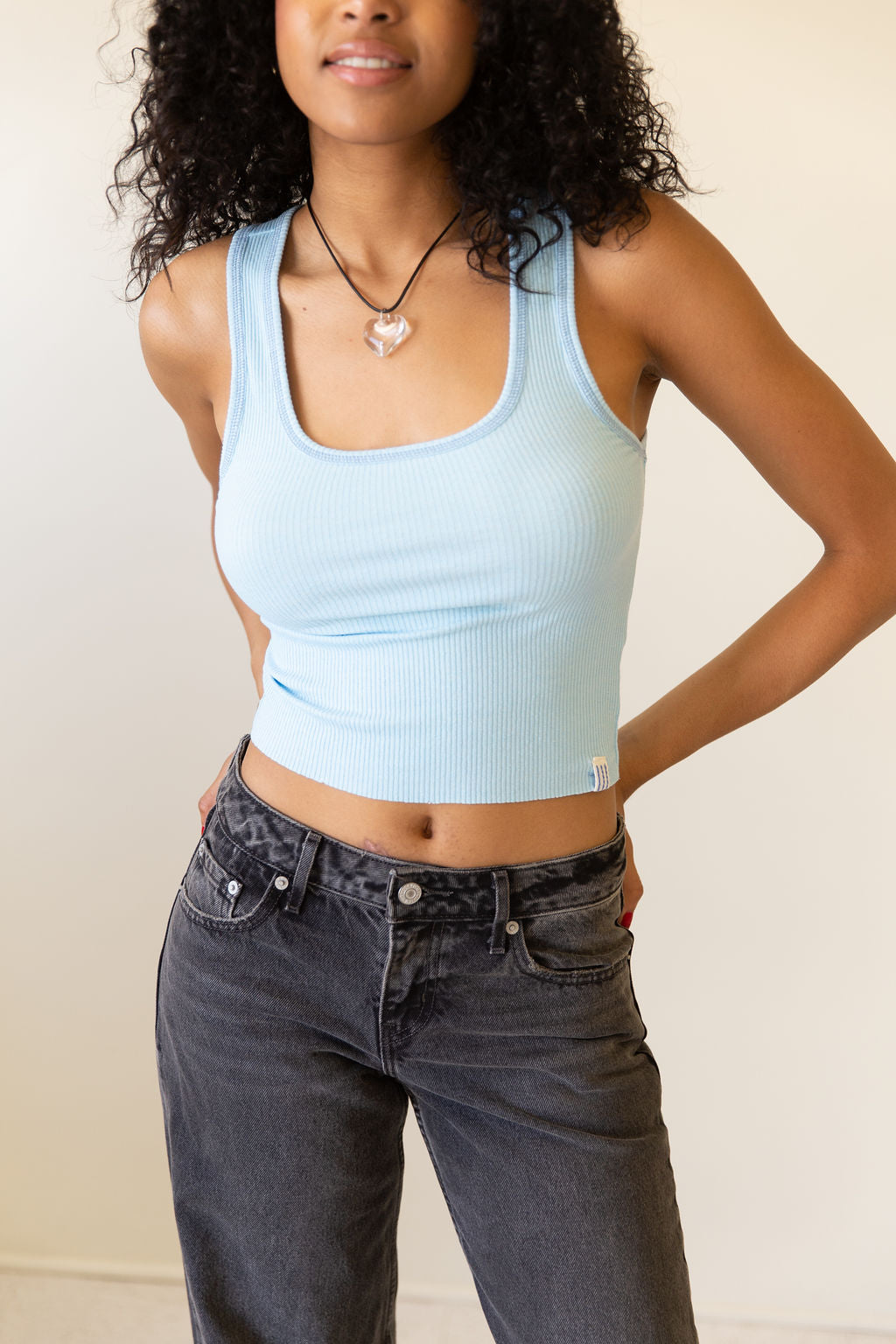 Everyday Scoop Sleeveless Top by BDG
