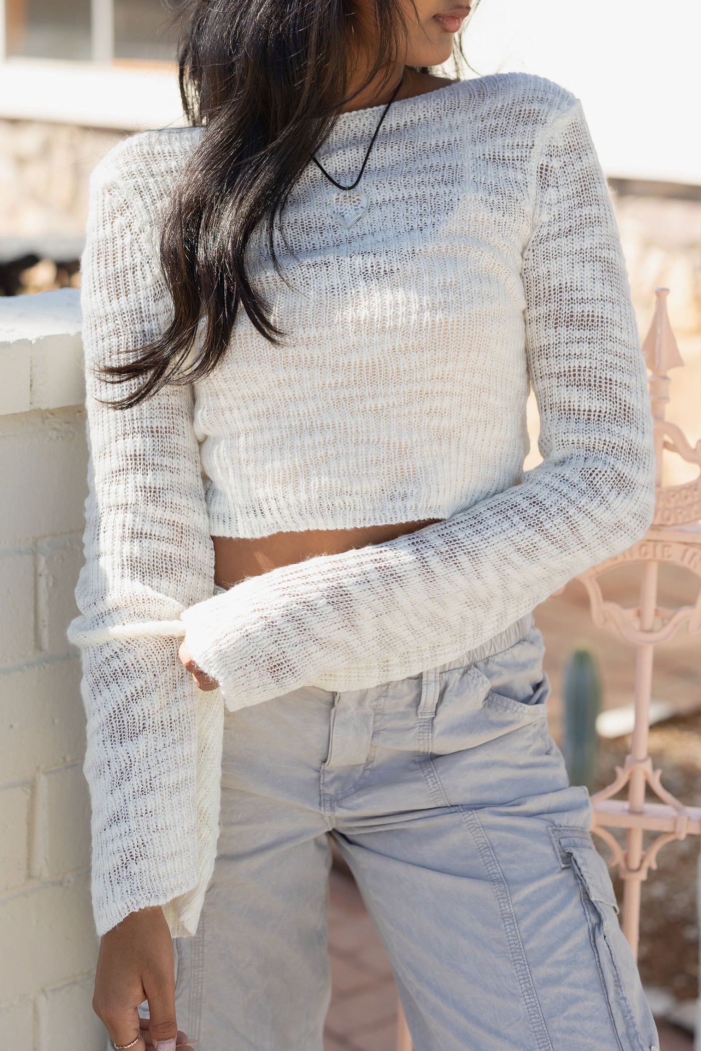 Bad Reputation Knit Crop Top
