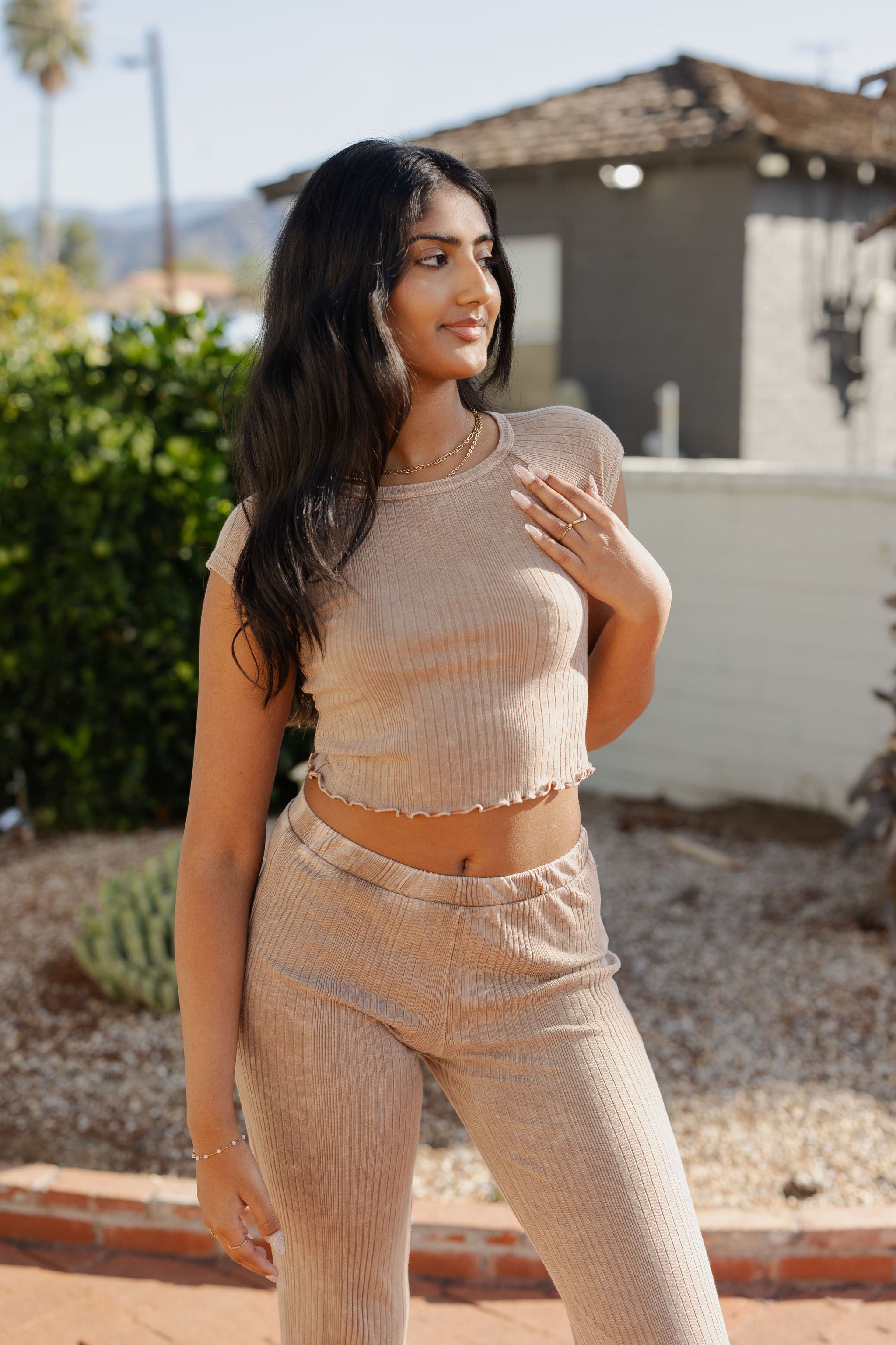 Chasing Fire Crop Top by For Good