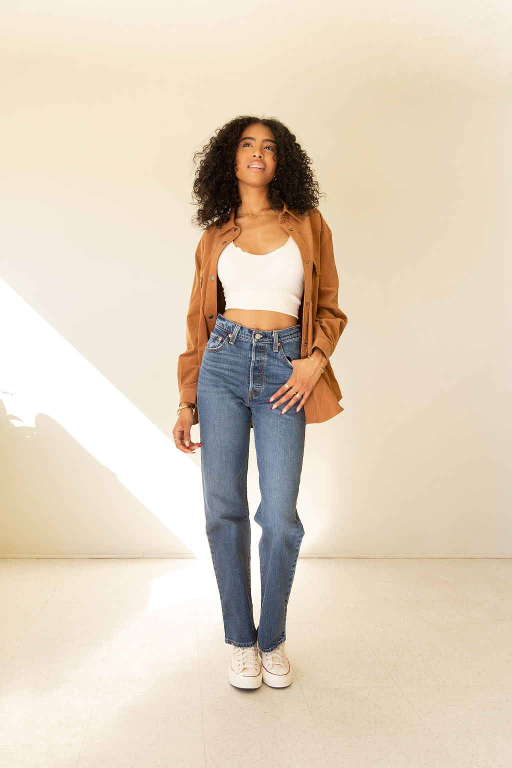 Walking On Corduroy Jacket by For Good