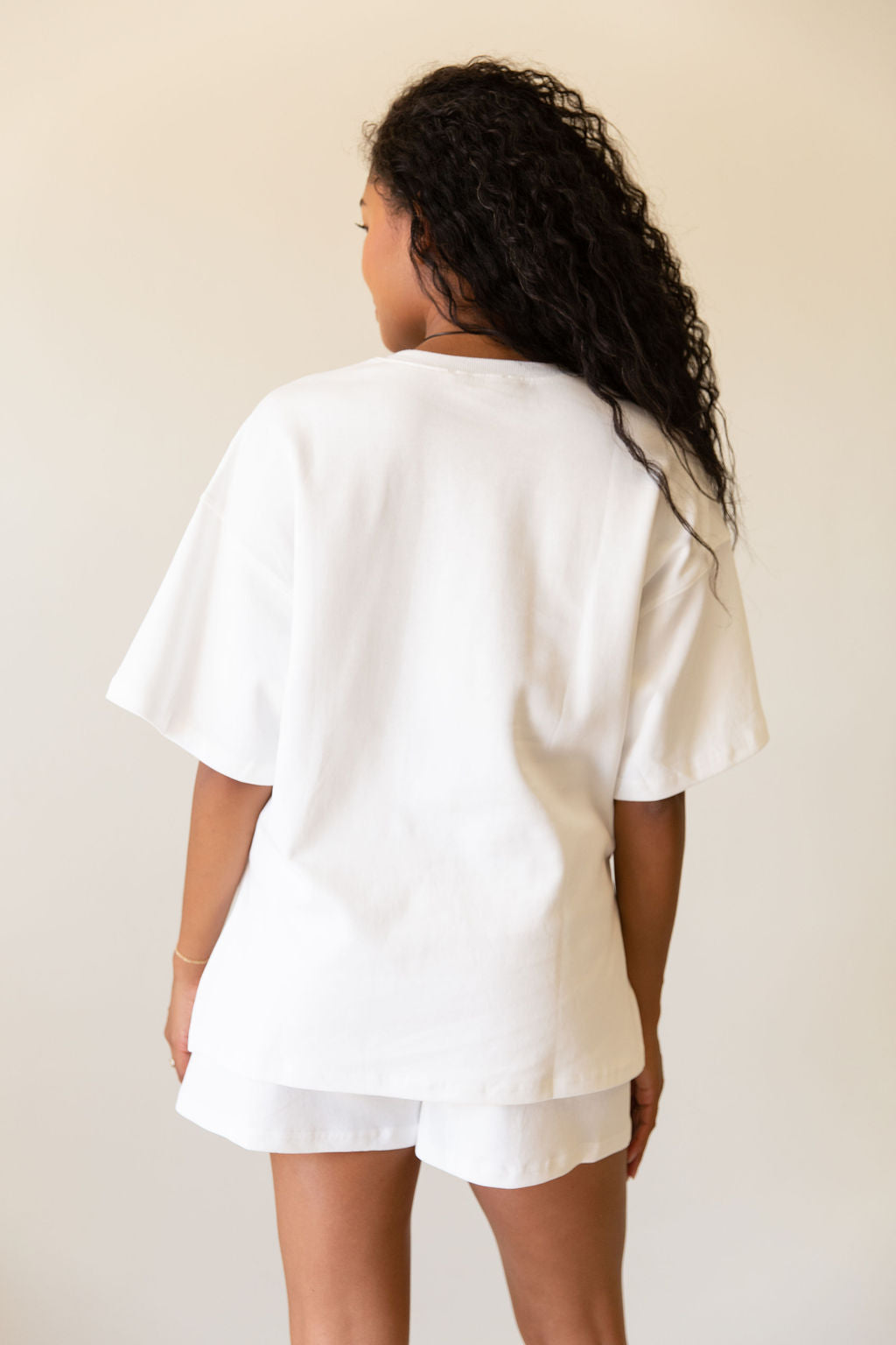 LA Life Oversized Embroidered Top