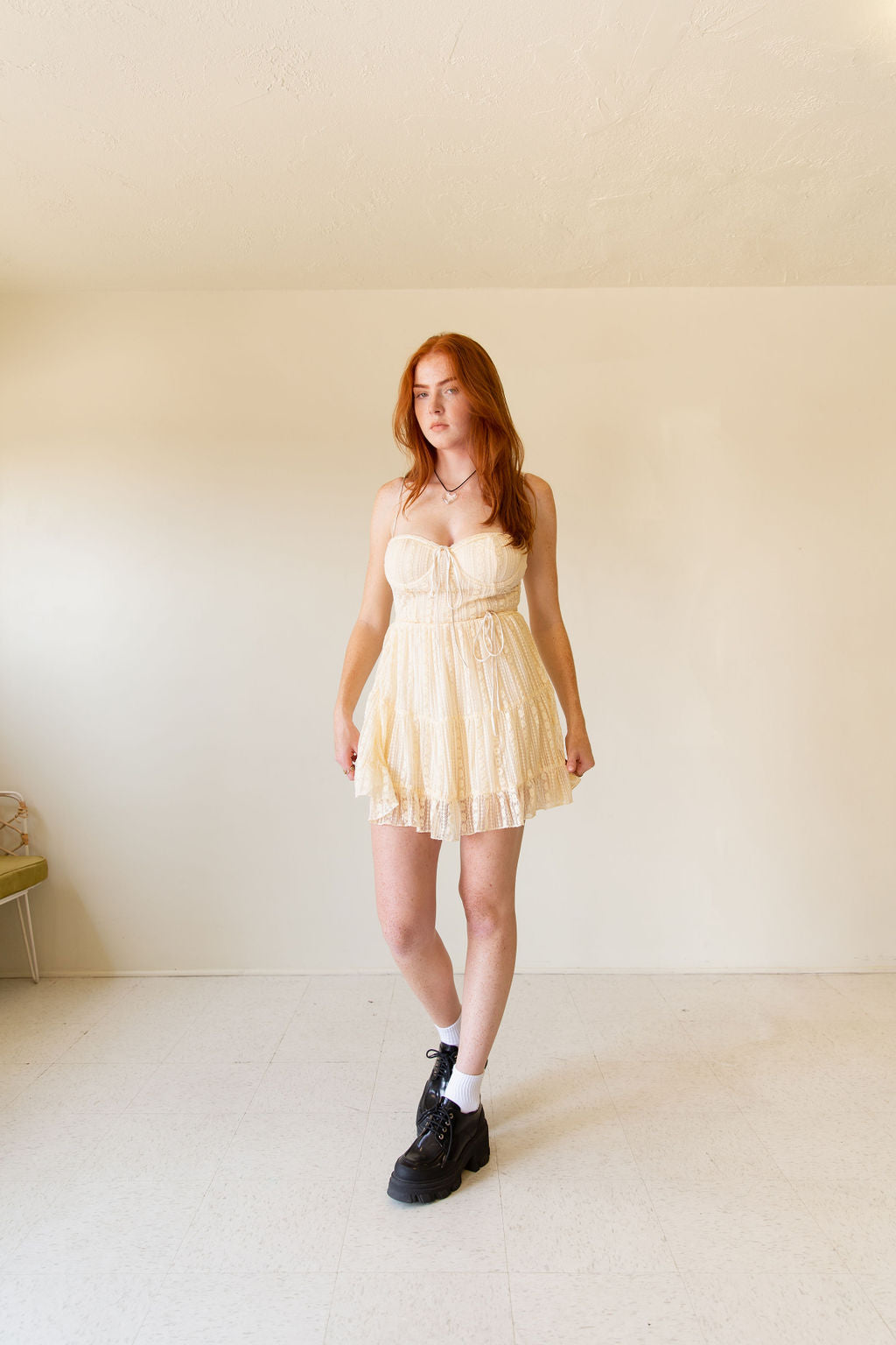 Something There Lace Cami Dress