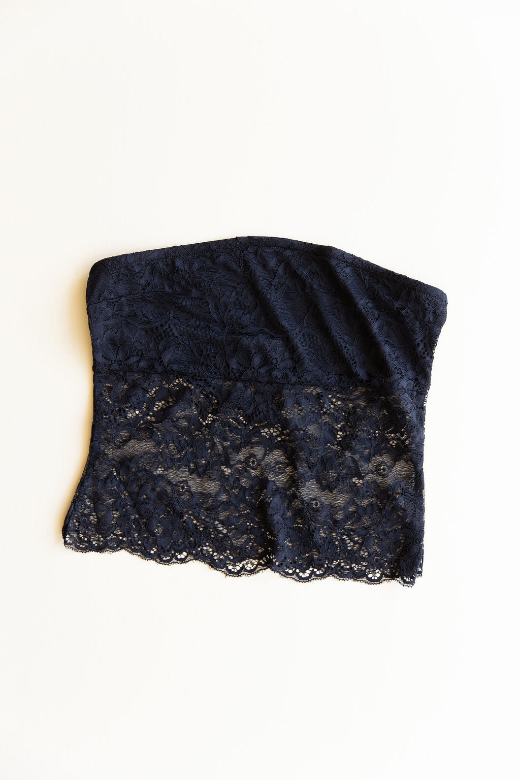 Blame You Lace Strapless Top