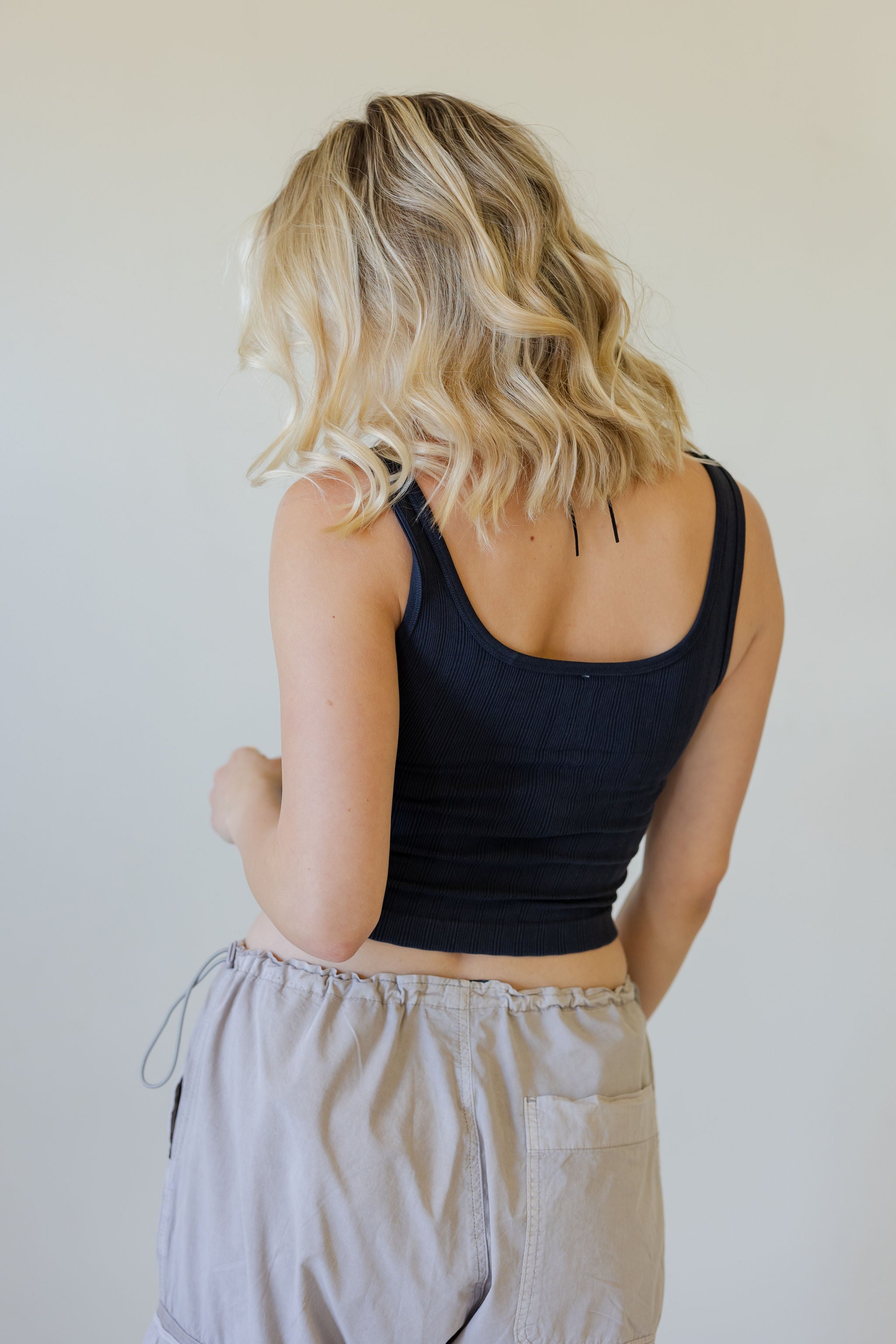 Sleeveless Crop Top