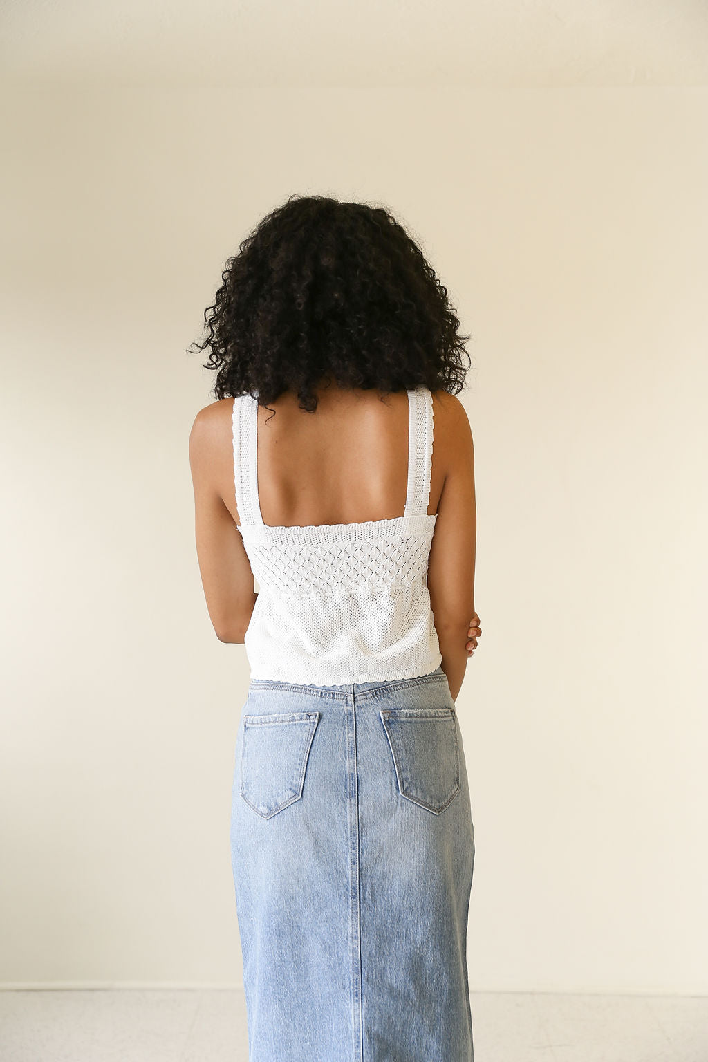 Middle Ground Sleeveless Knit Top