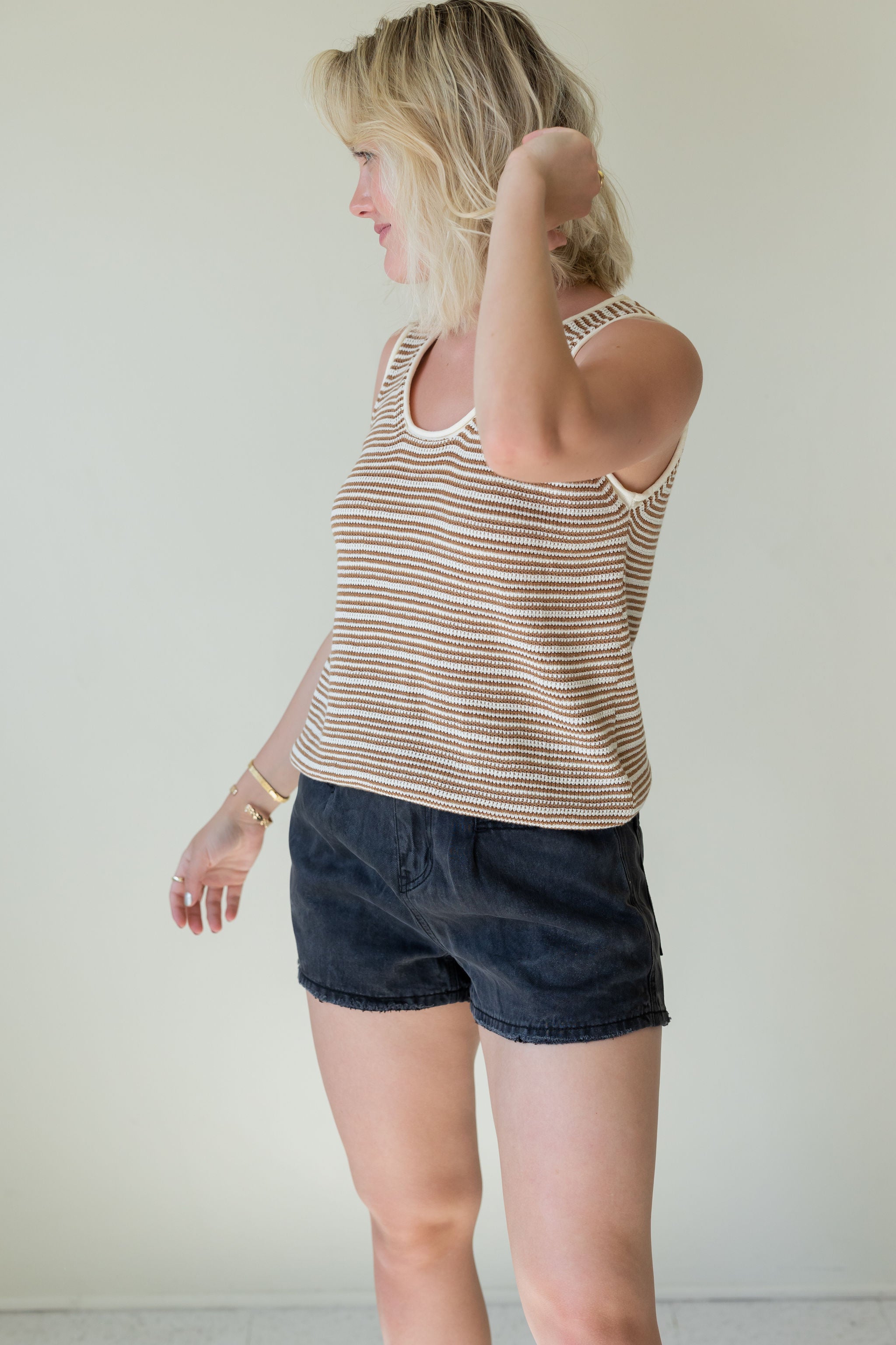 Let's Pretend Denim Shorts by For Good